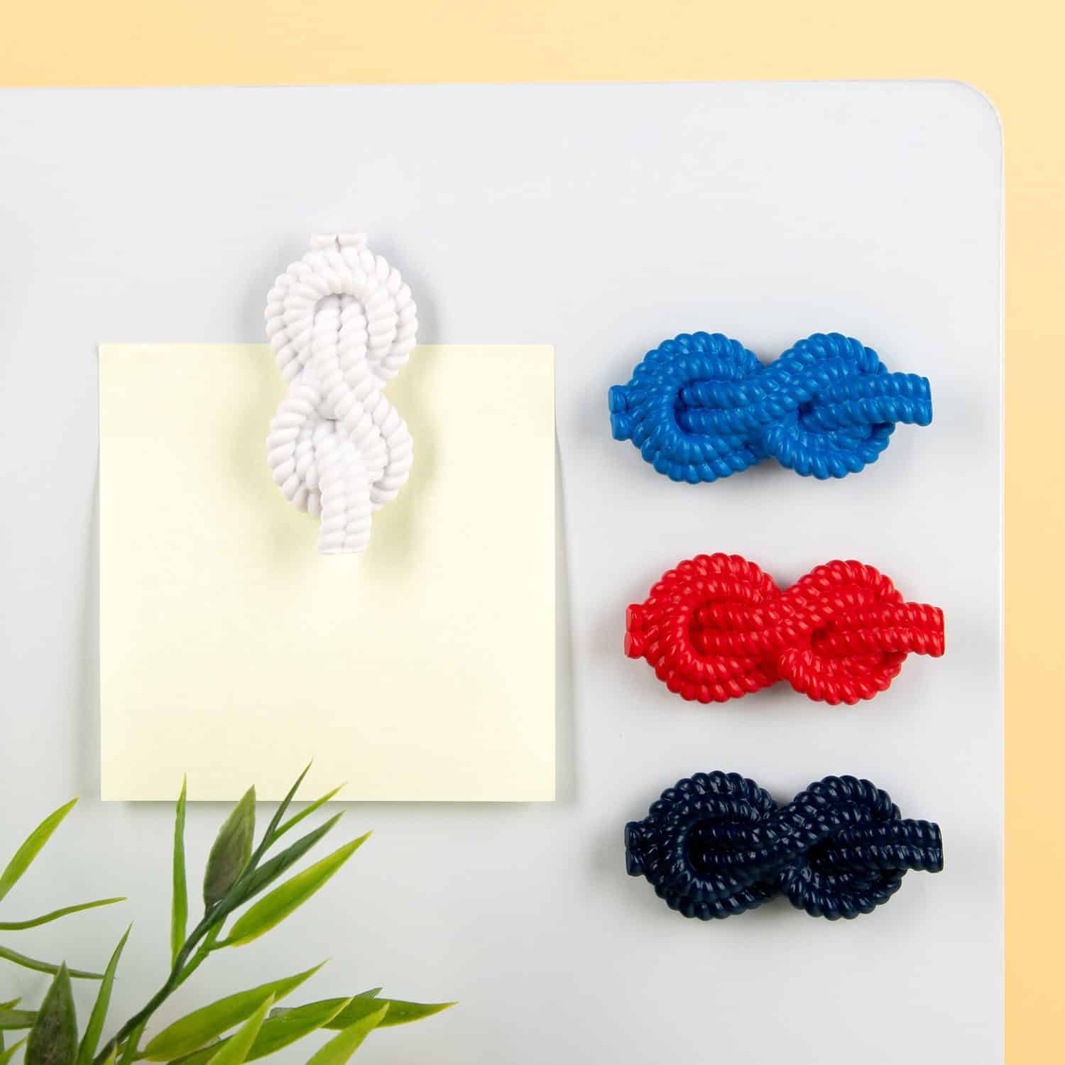 Knoten Magnete (Set von 4)