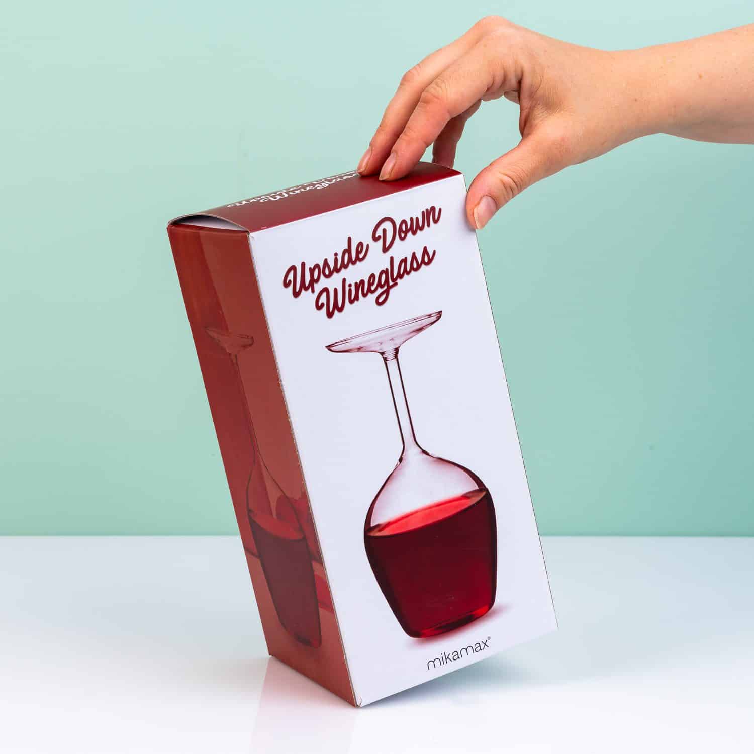 Omgekehrtes Weinglas