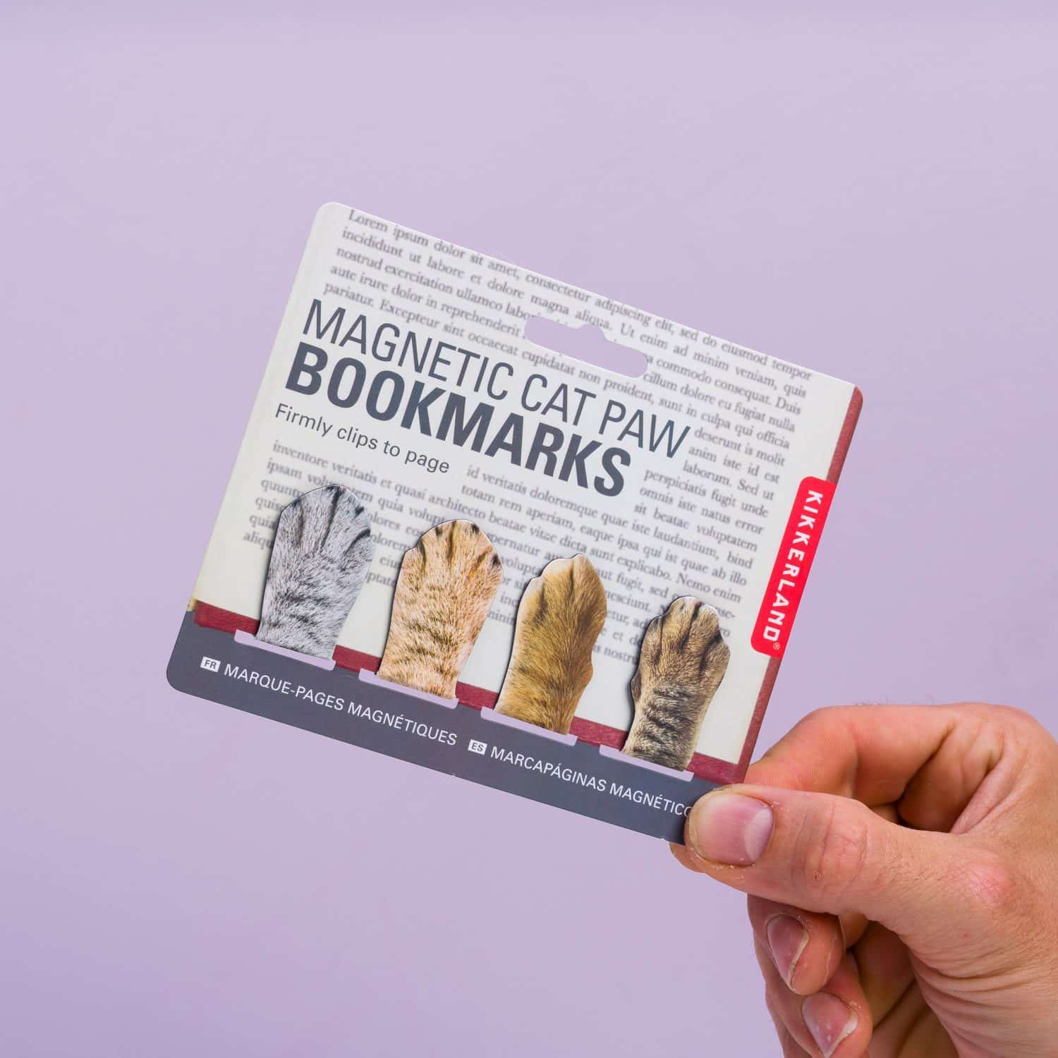 Magnetisches Lesezeichen Katze (4er-Set)