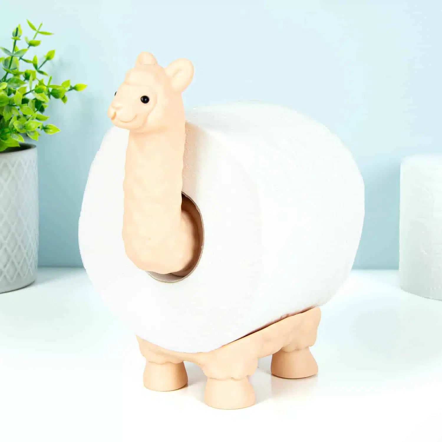 Lama Toilettenpapierhalter