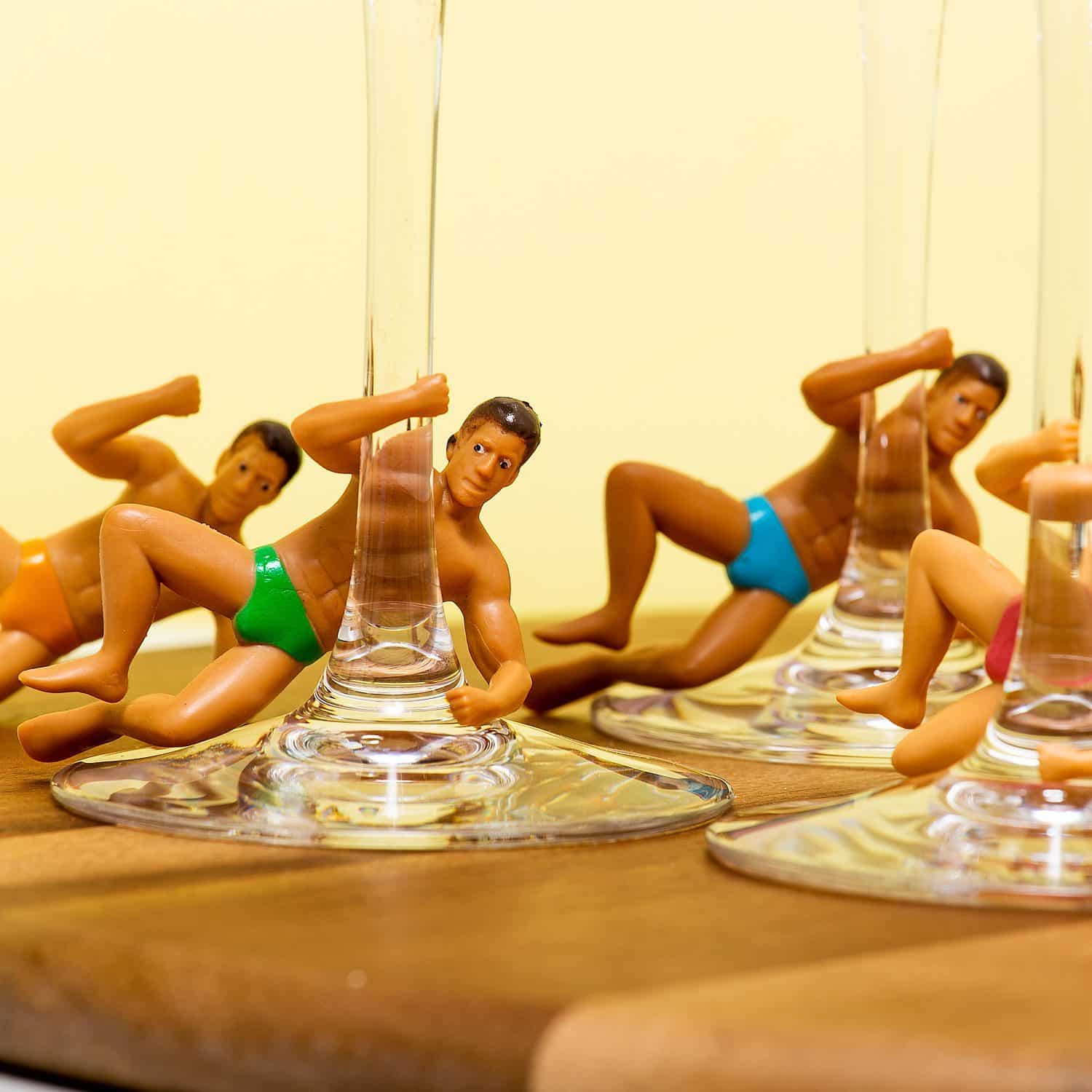 Drinking Buddies Weinmarker (4er-Set)