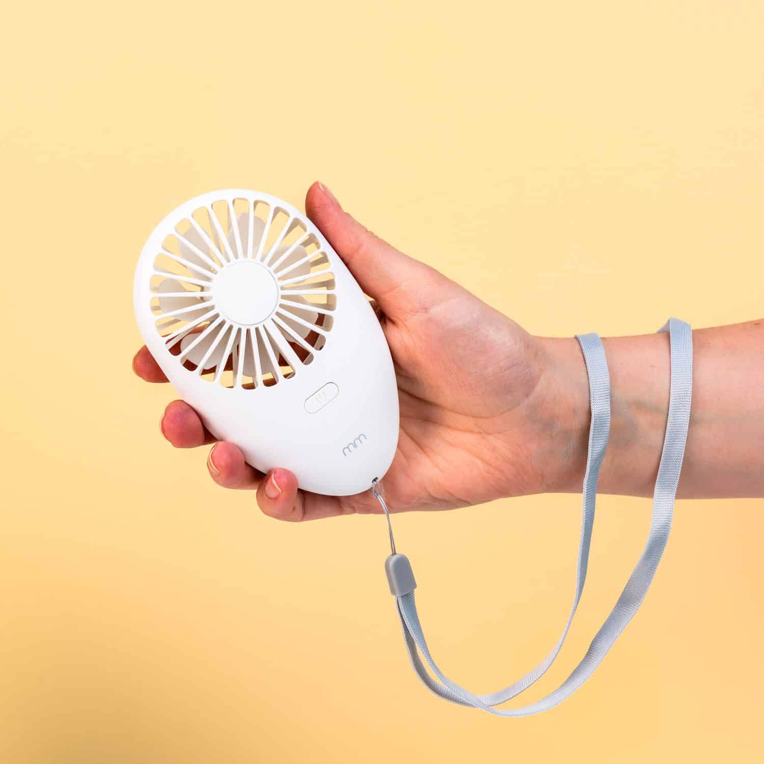 Tragbarer Mini Ventilator mit LED-Beleuchtung