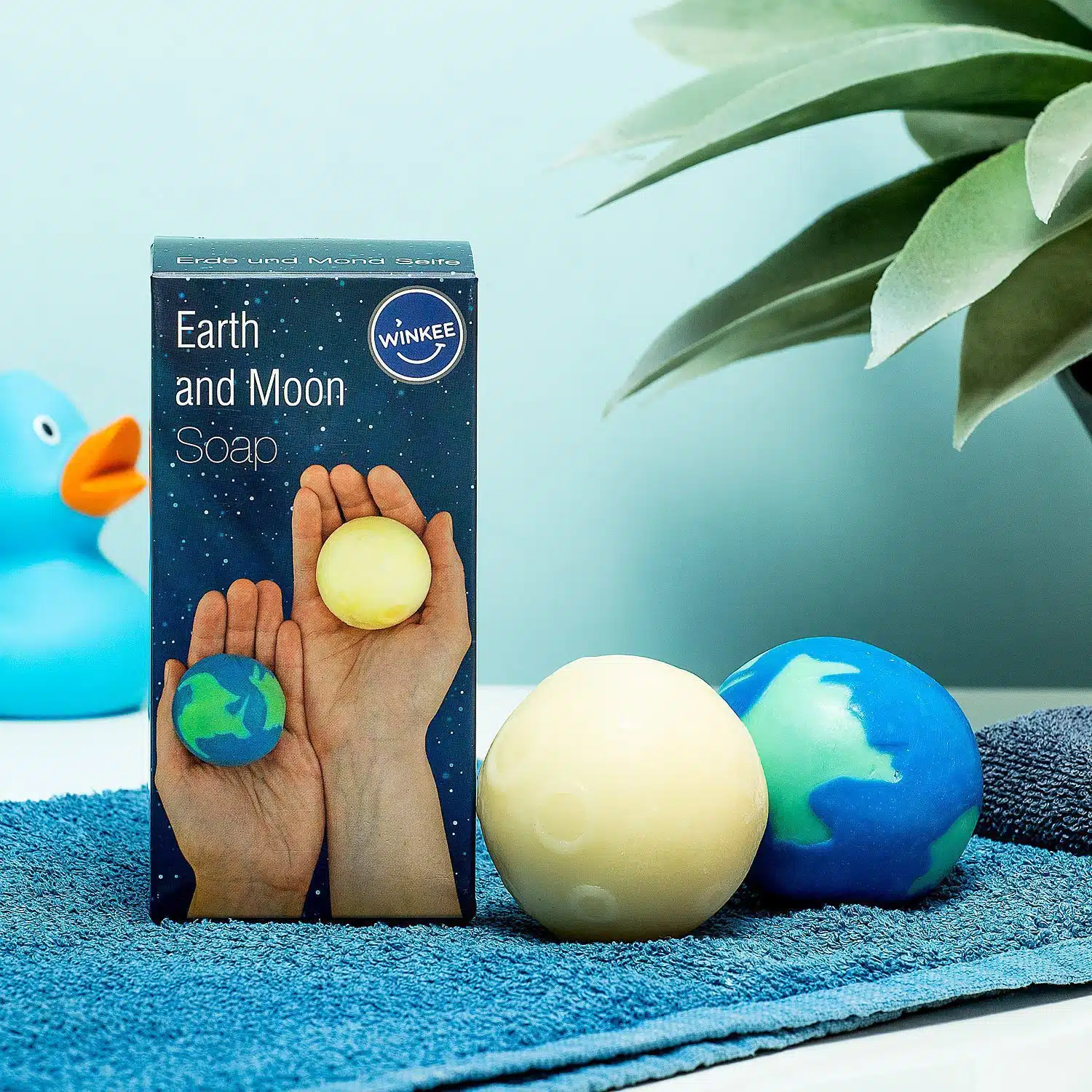 Erd- und Mondseife (2er-Set)