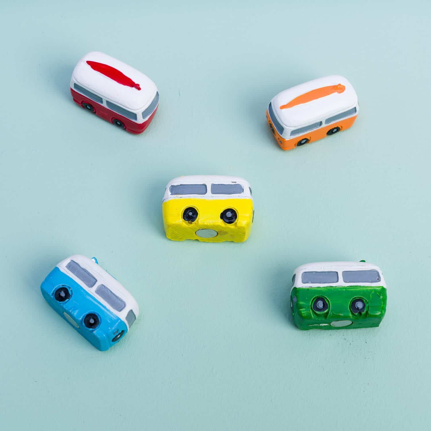 Camper Magnete (Set von 5)