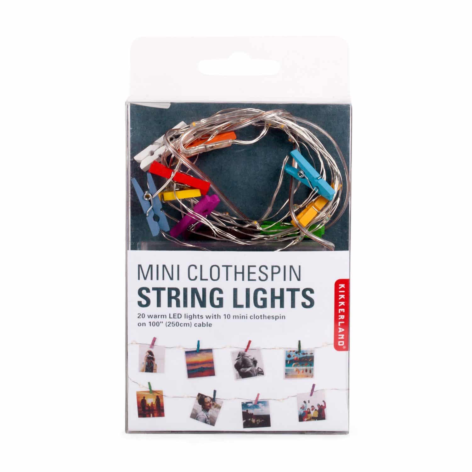 Fotoseil mit Lämpchen