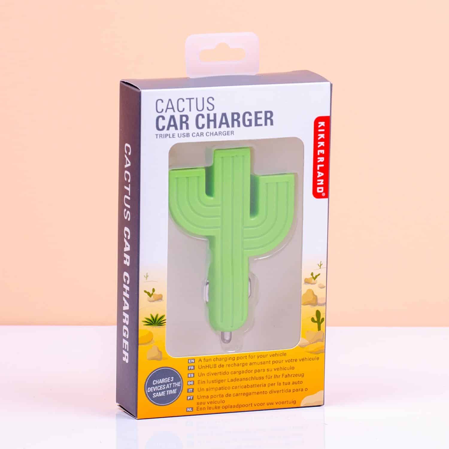 Cactus USB-Autoladegerät mit 3 Anschlüssen