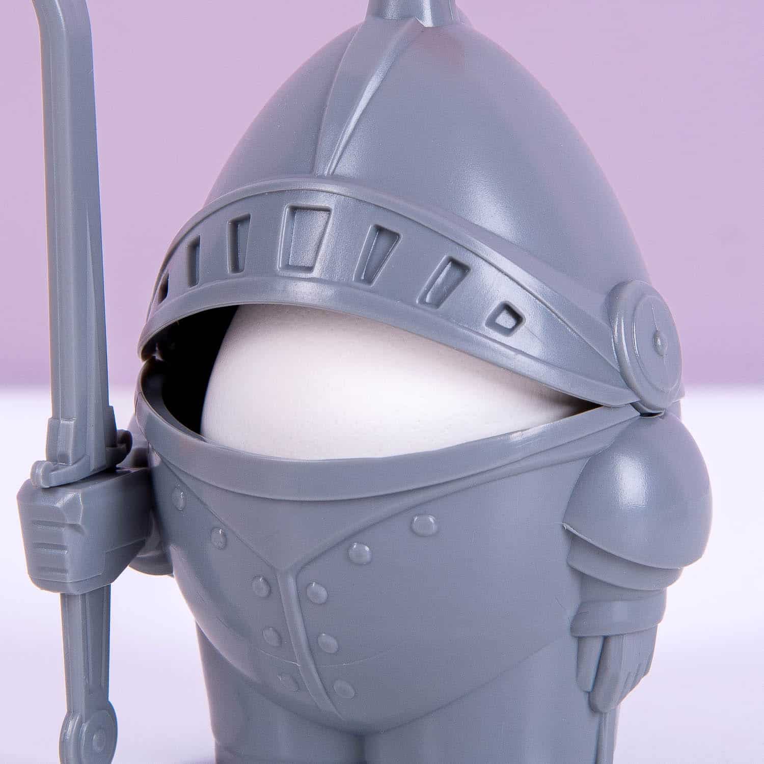 Eierdop in Form von König Arthur