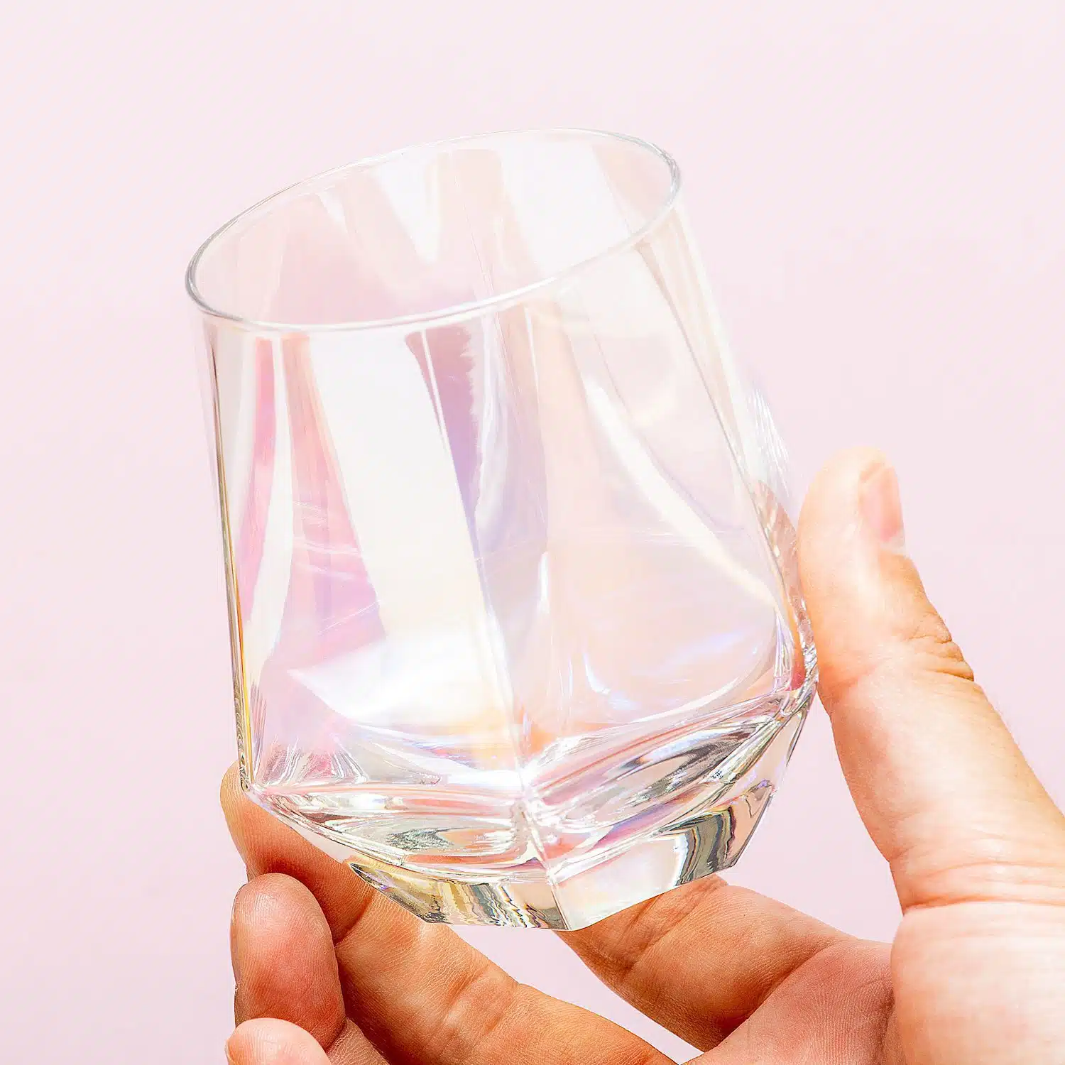 Diamond Glas mit Regenbogeneffekt (2er-Set)