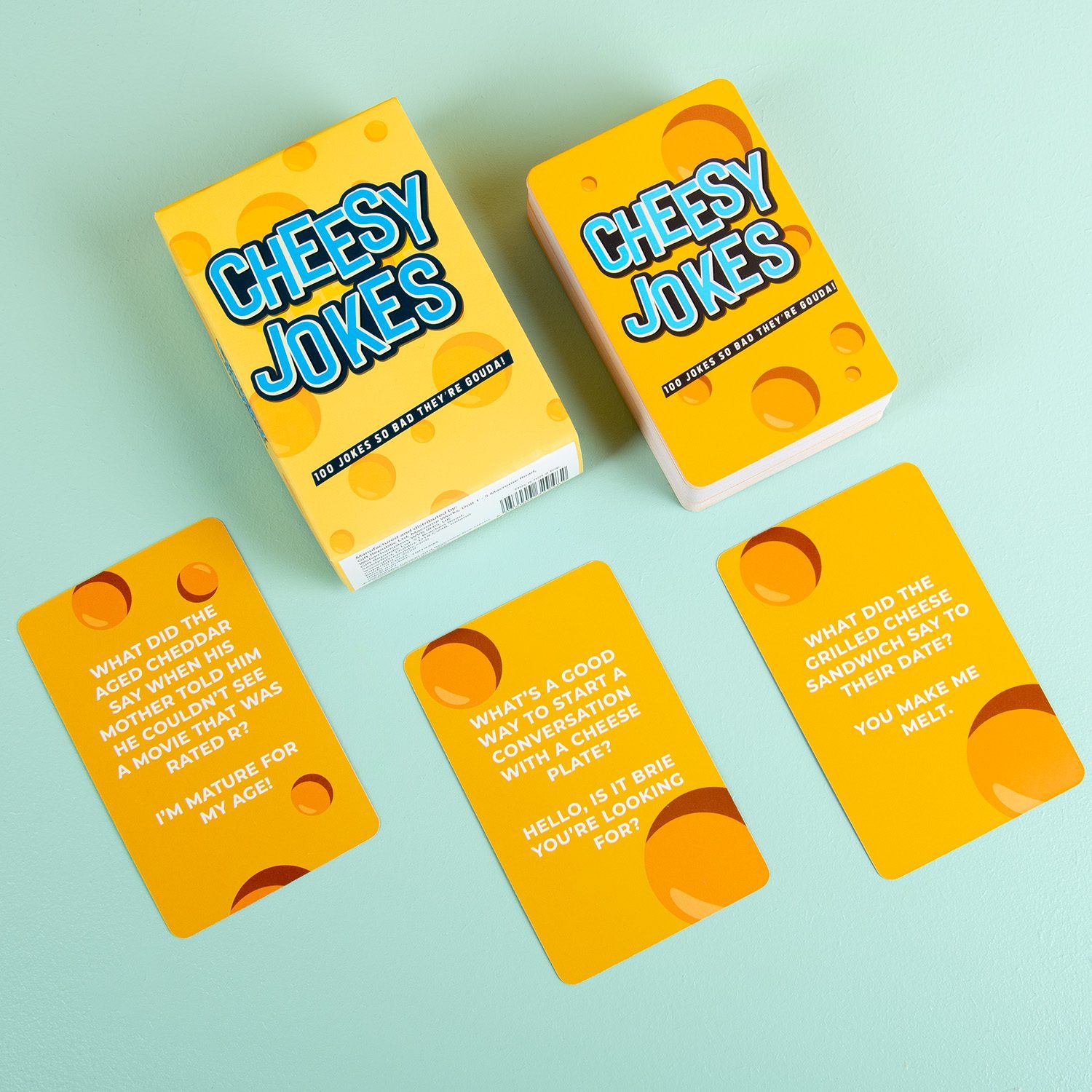Cheesy Jokes Karten