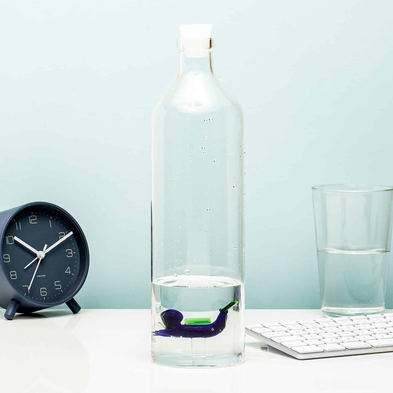 Wasserflasche - Taucher