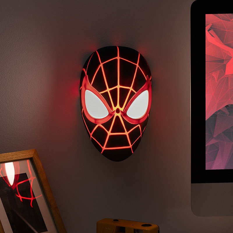 Marvel Miles Morales Maskenlampe