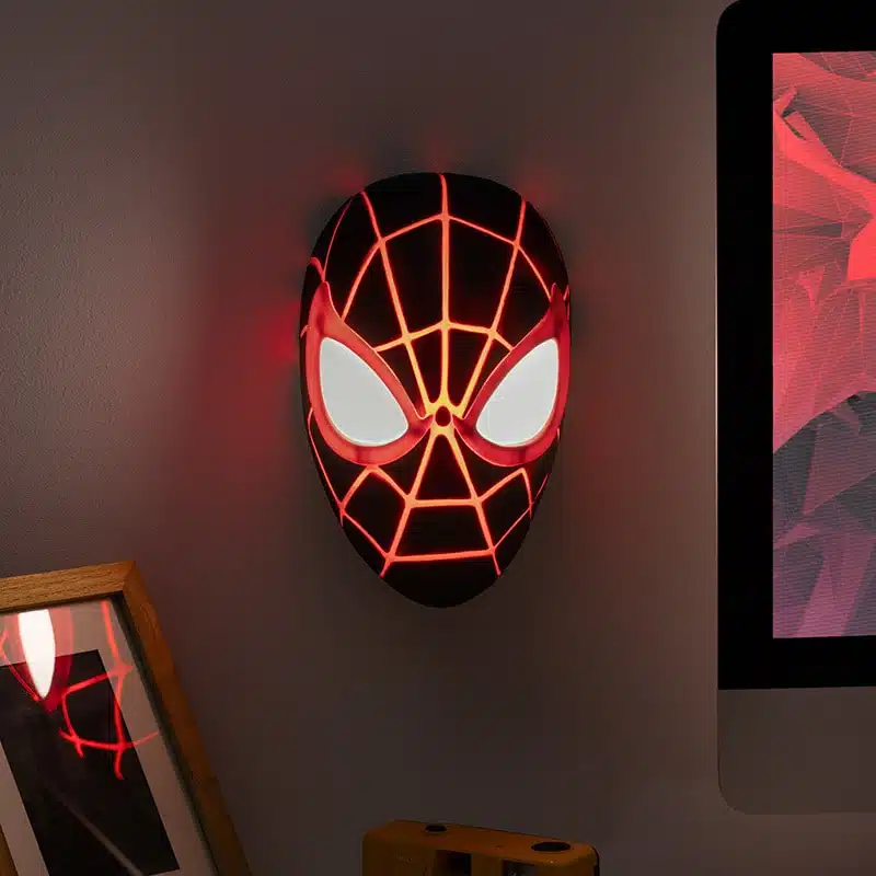 Marvel Miles Morales Maskenlampe