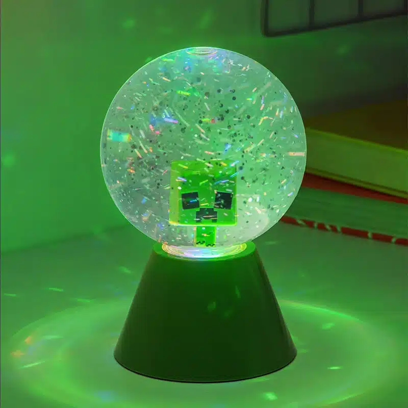 Minecraft LED Glitzerkugel