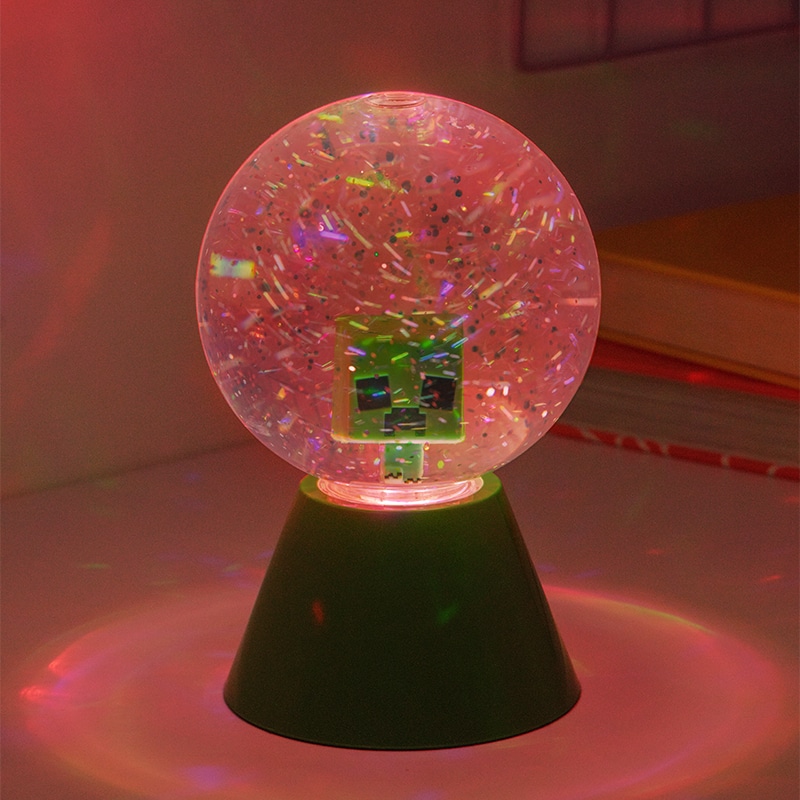 Minecraft LED Glitzerkugel