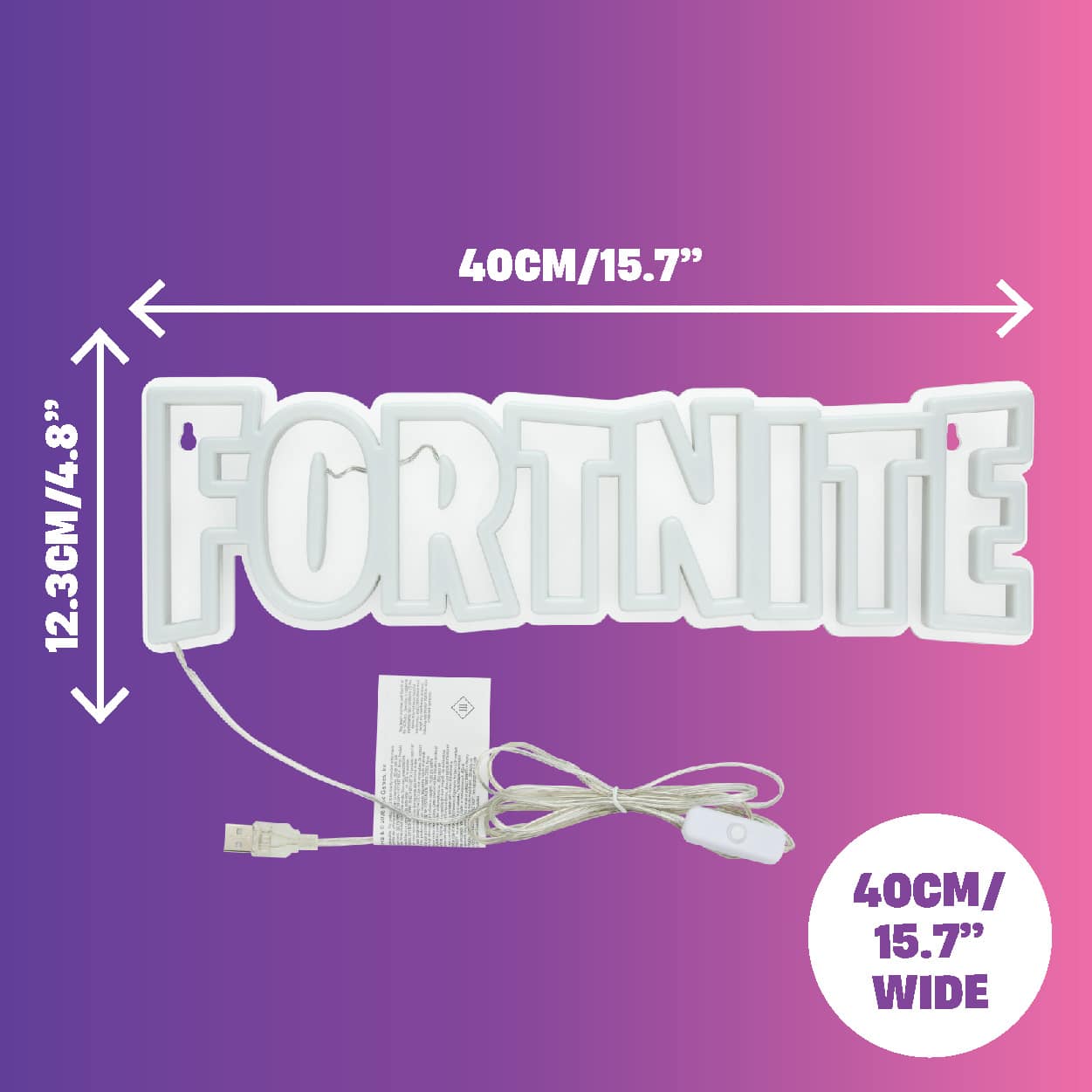 Fortnite Logo LED-Lampe