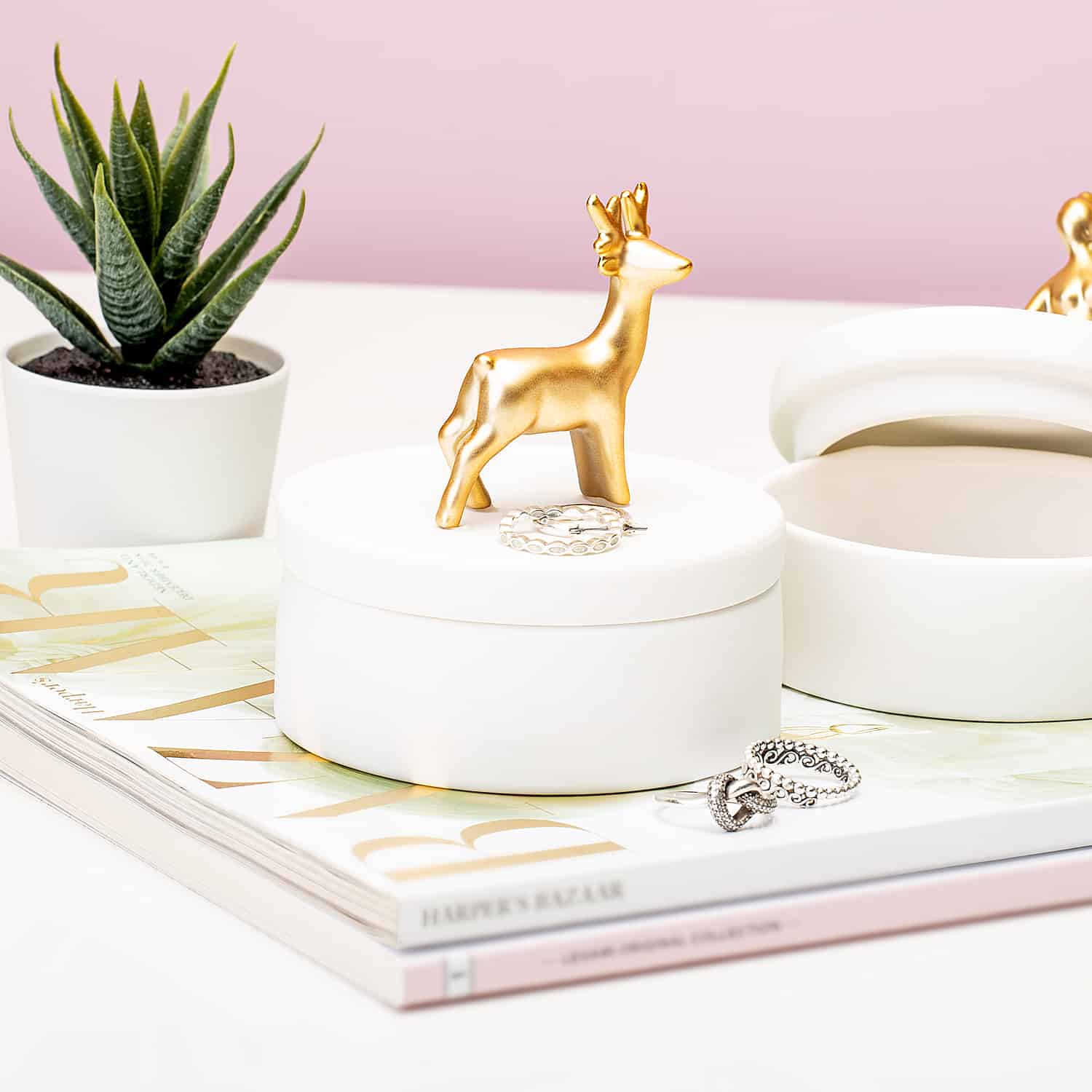 Porzellan-Schmuckkästchen