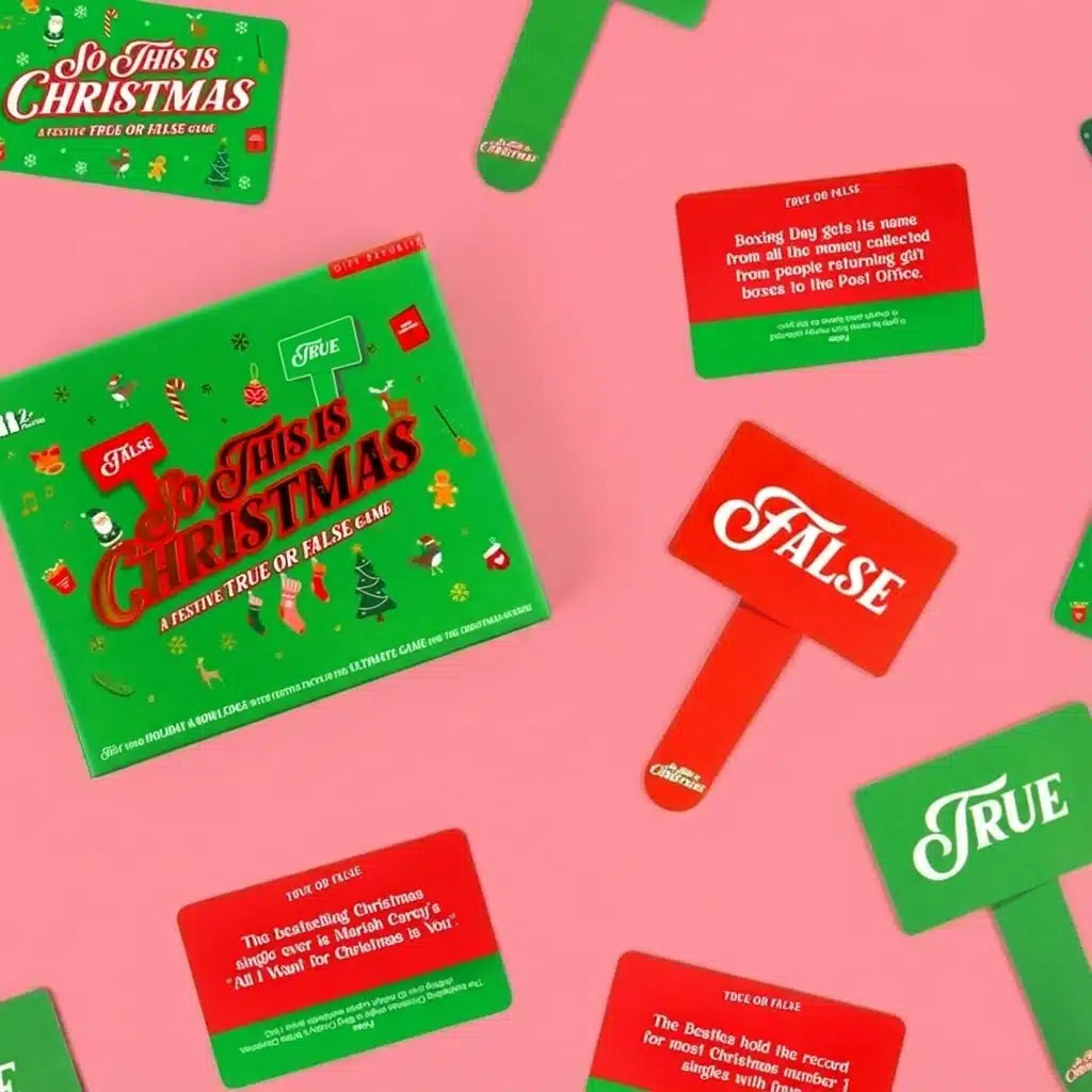 So This is Christmas Kartenspiel