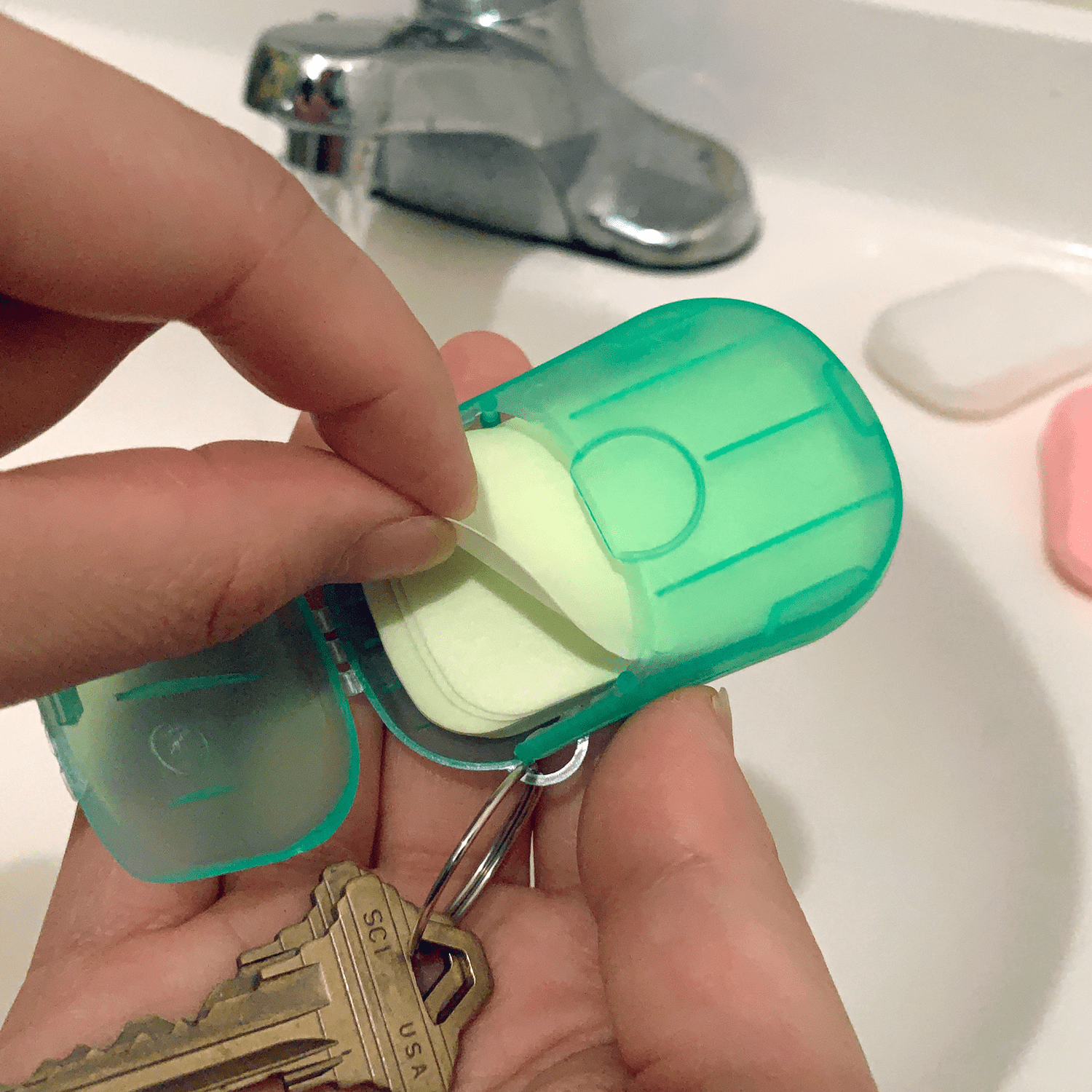 Seifenblätter im Reisepaket