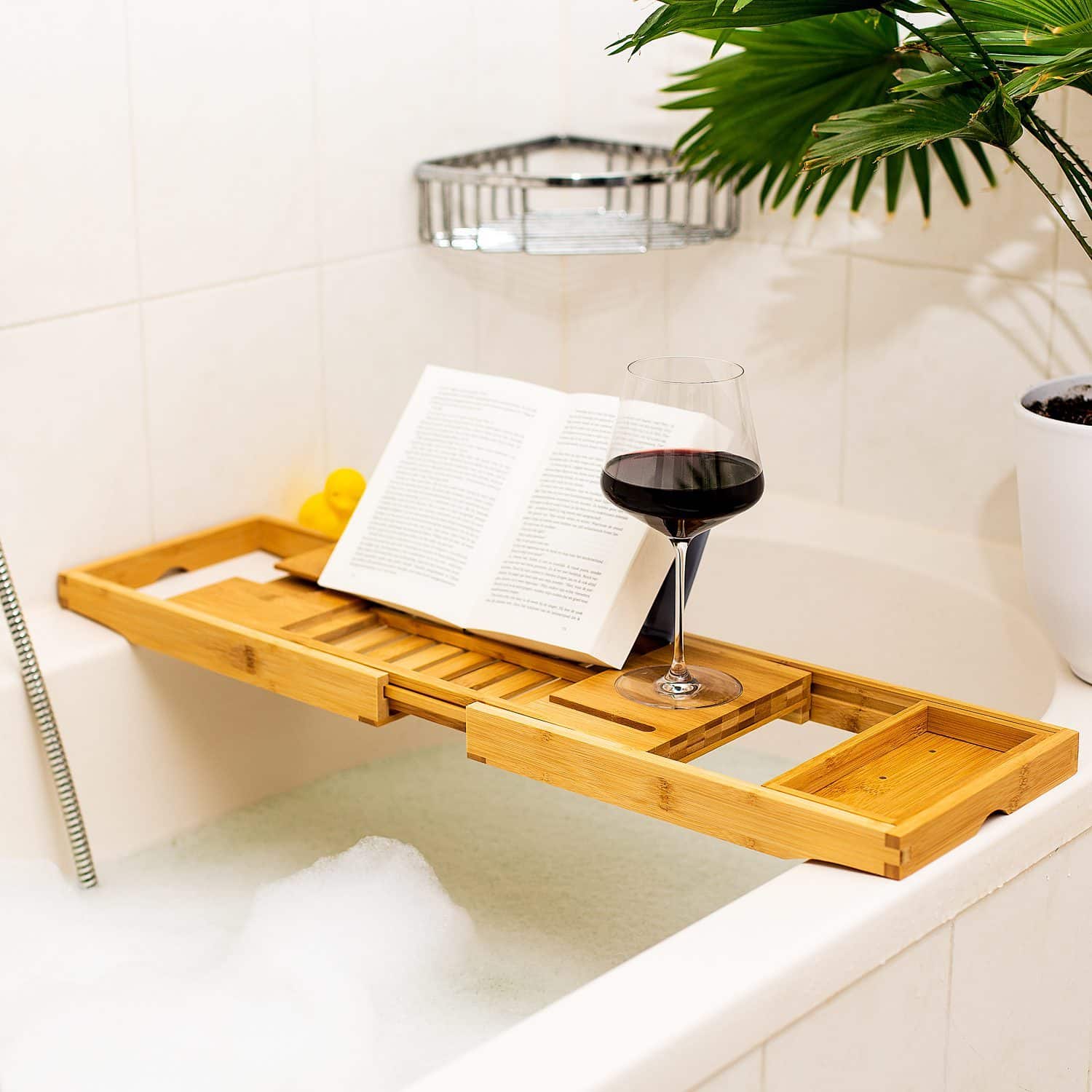 Ausziehbares Badbrett