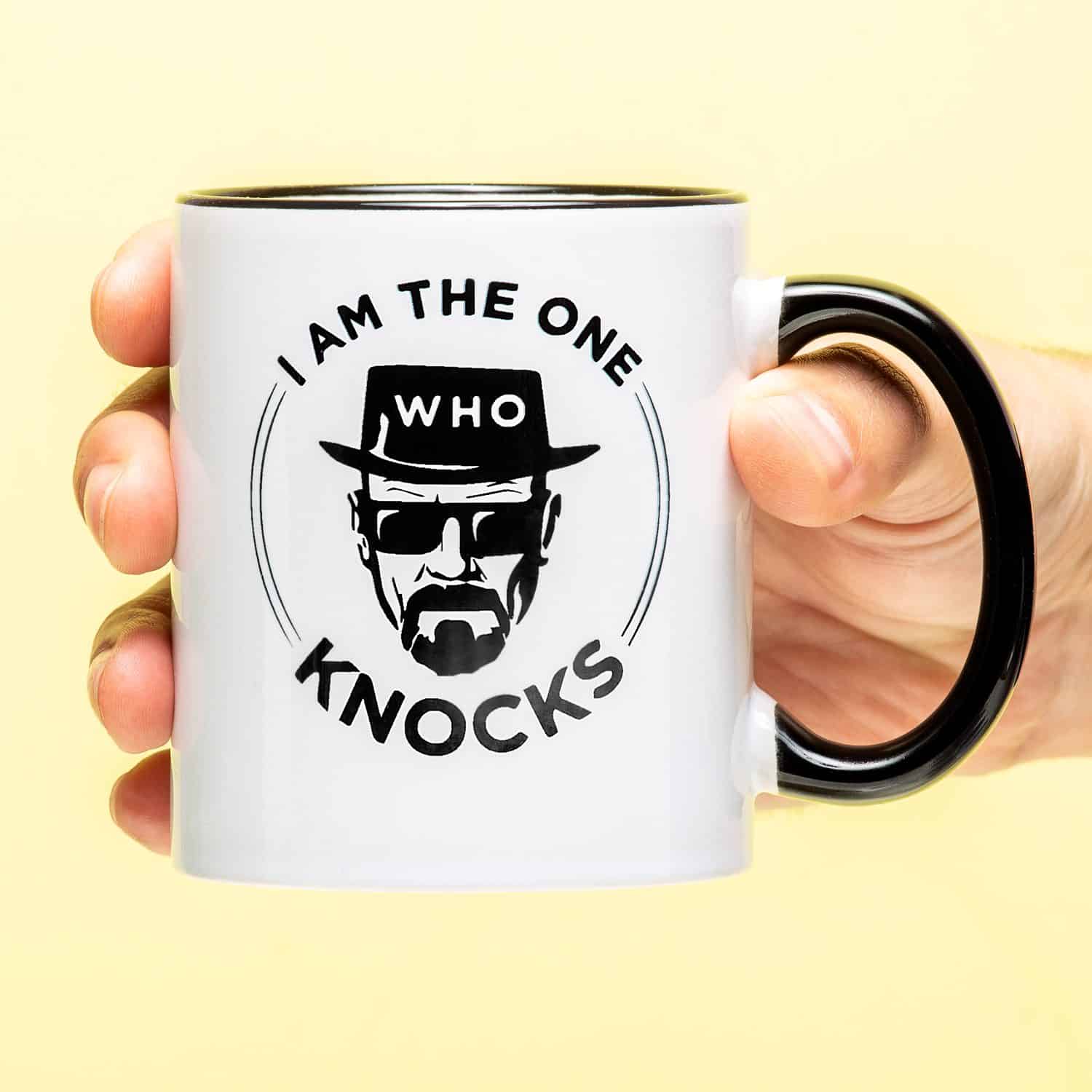Breaking Bad I Am The One Who Knocks Heisenberg Tasse