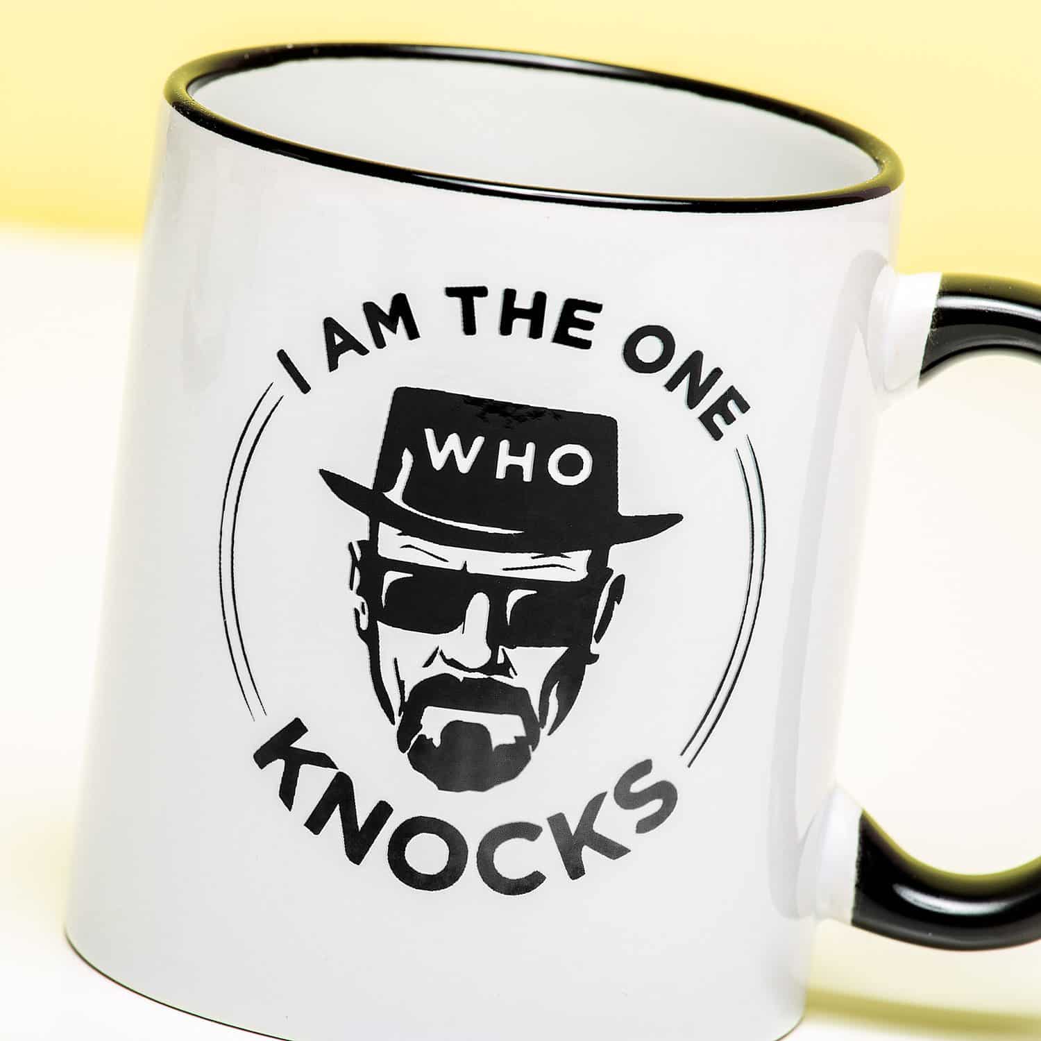 Breaking Bad I Am The One Who Knocks Heisenberg Tasse