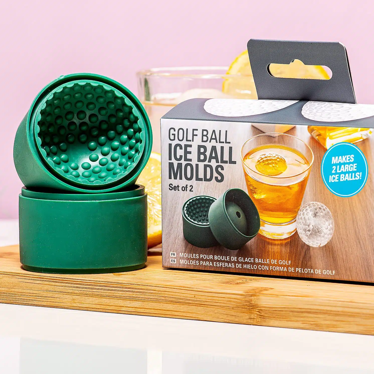 Eisballform (Set von 2) - Golfball