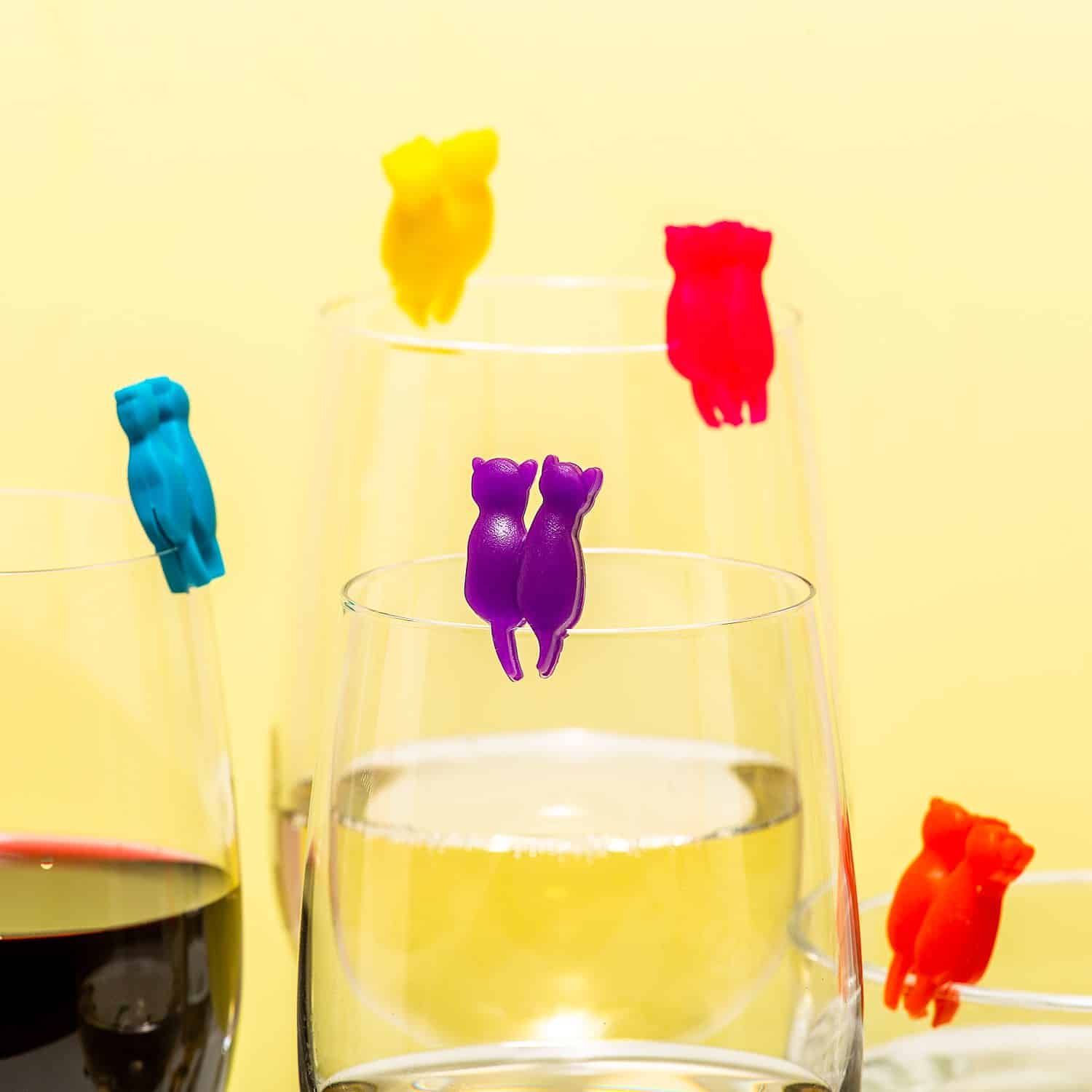 Kat Glasmarkierer (Set von 8)