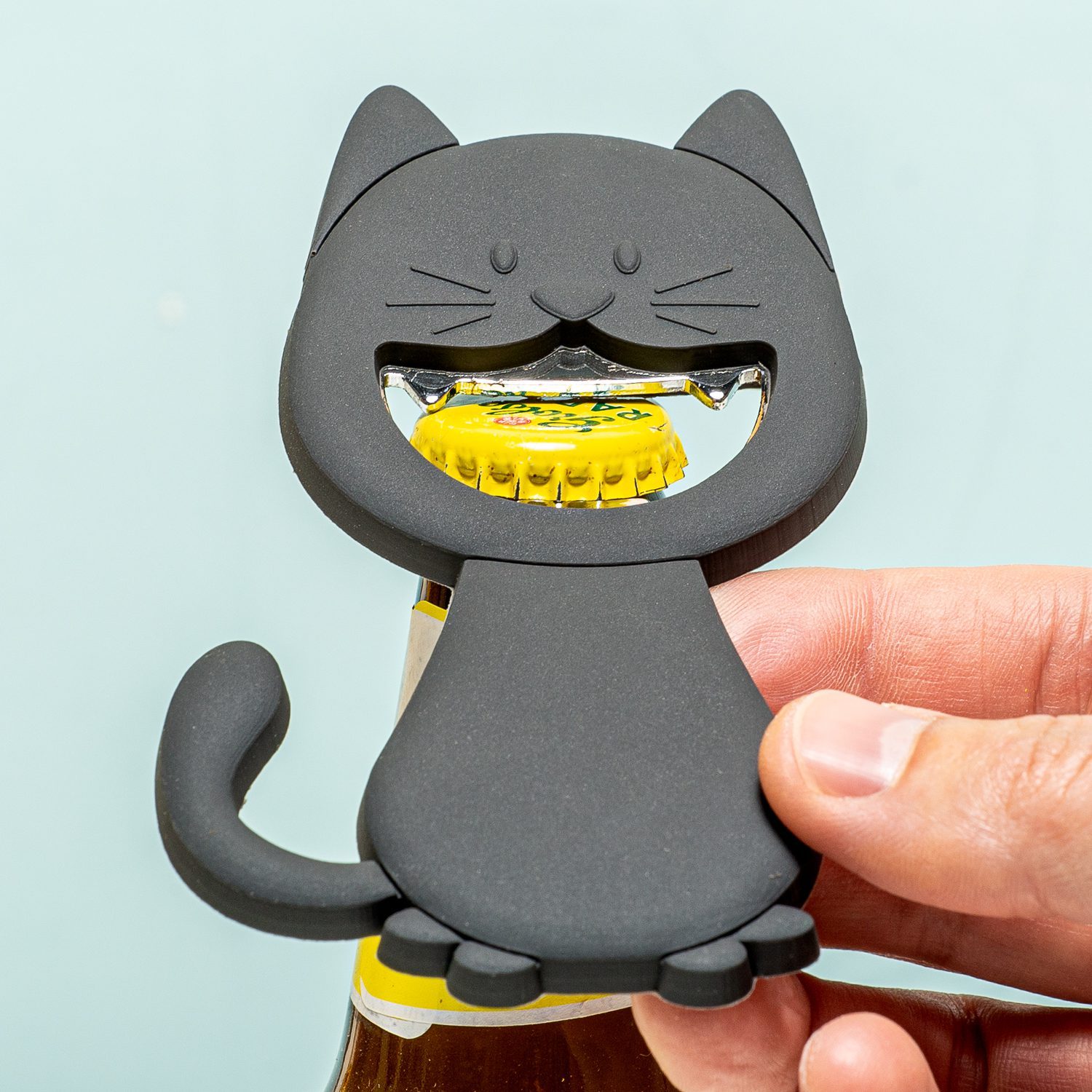 Kat magnetischer Flaschenöffner