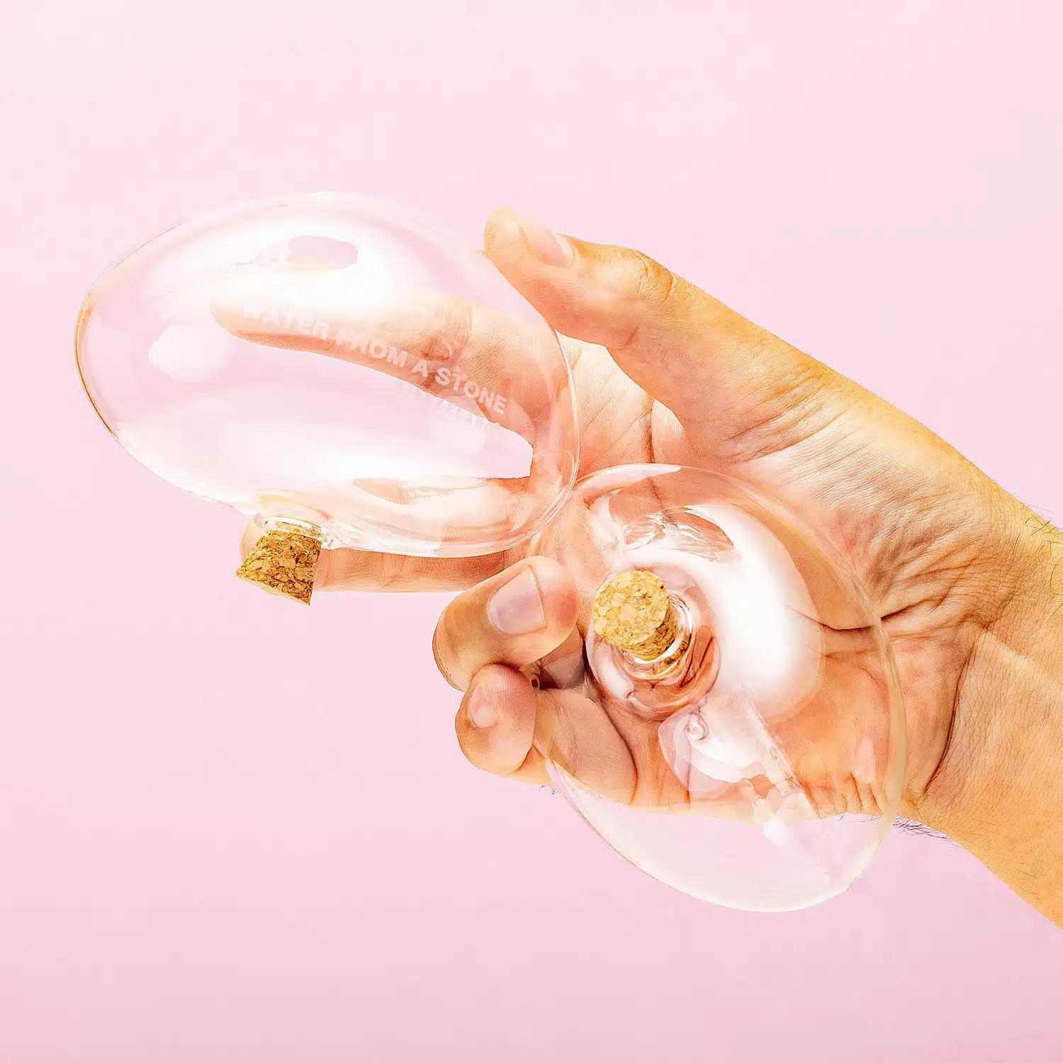 Glasbewässerungssteine (2er-Set)