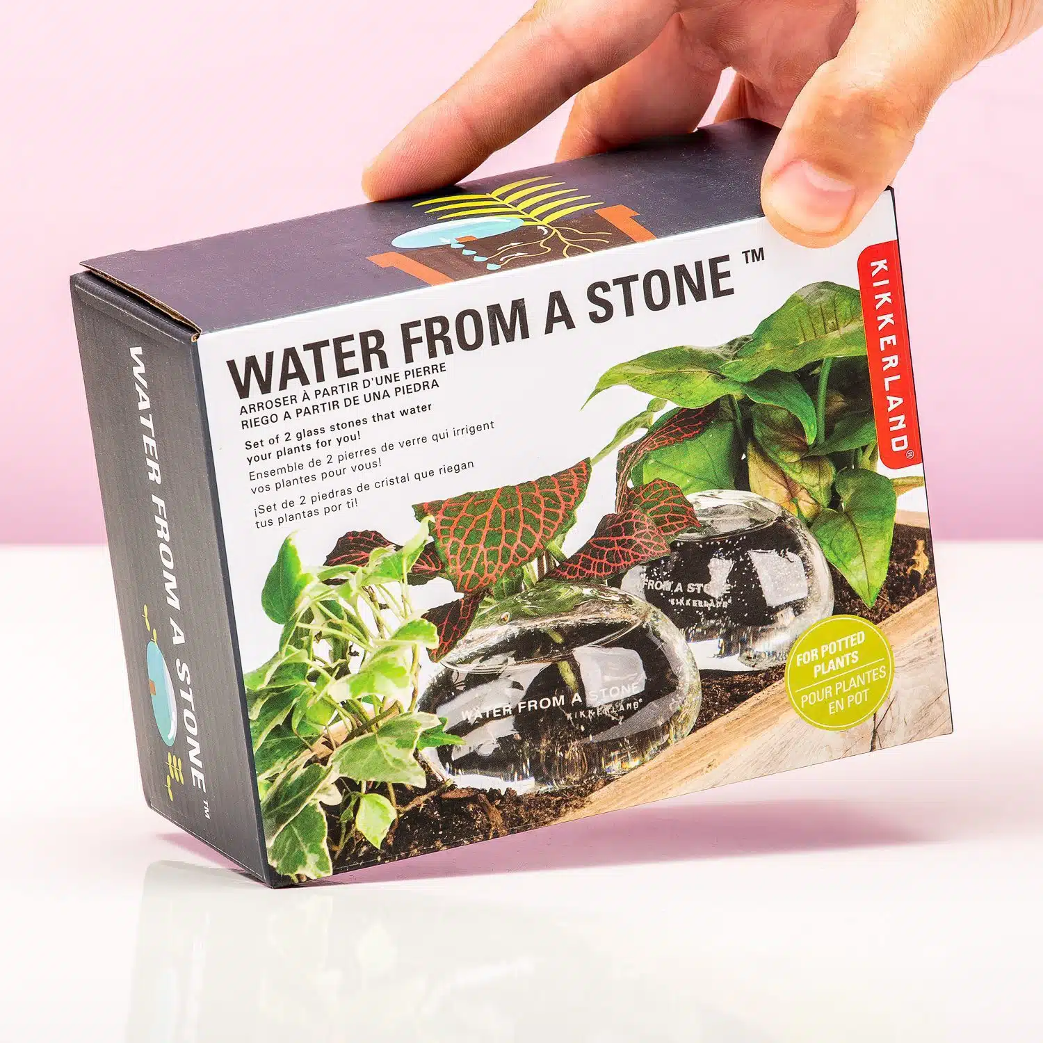 Glasbewässerungssteine (2er-Set)