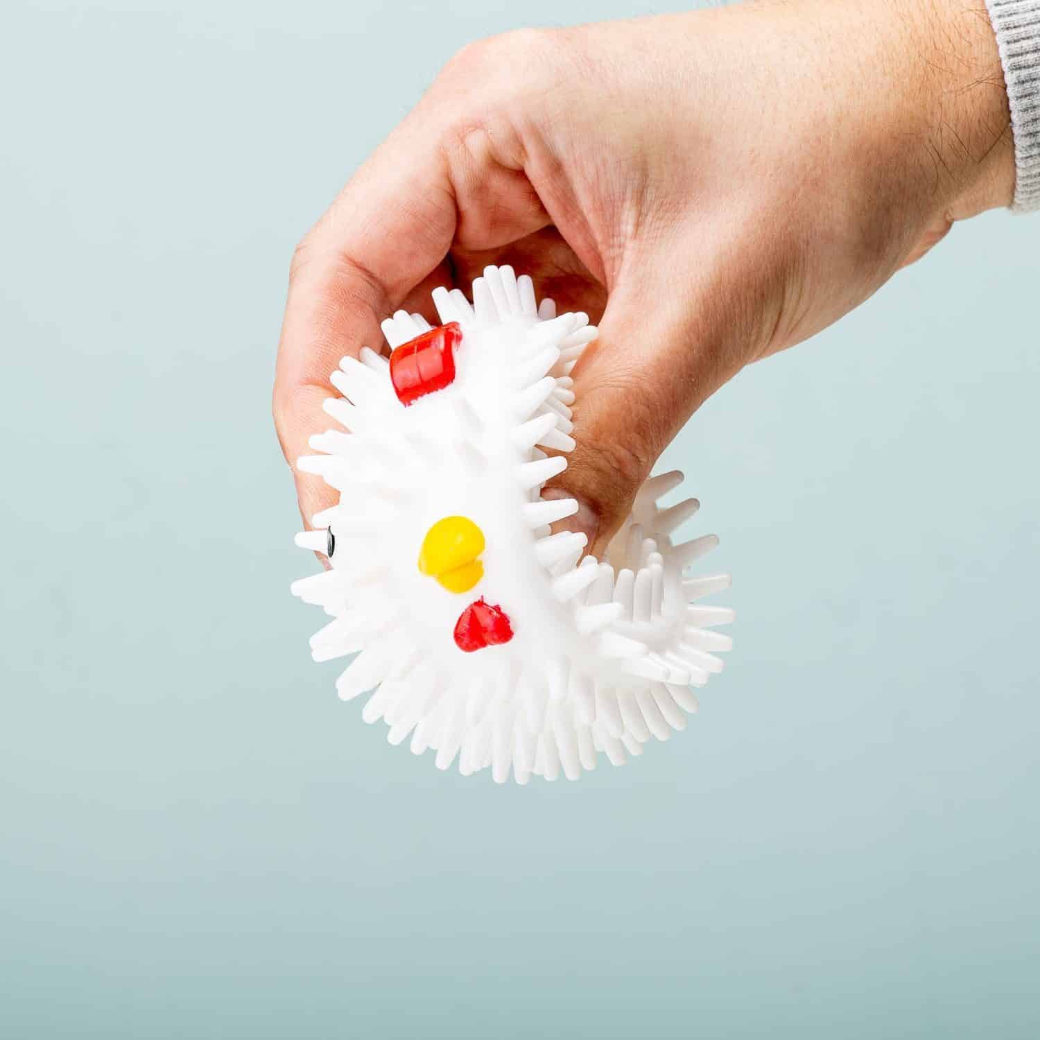 Quietschball für Hunde mit Geruch