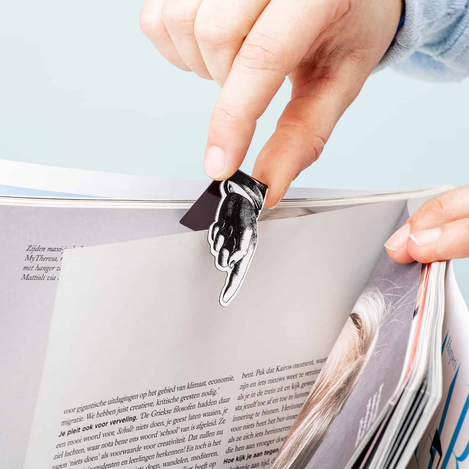 Magnetisches Lesezeichen (4er-Set)