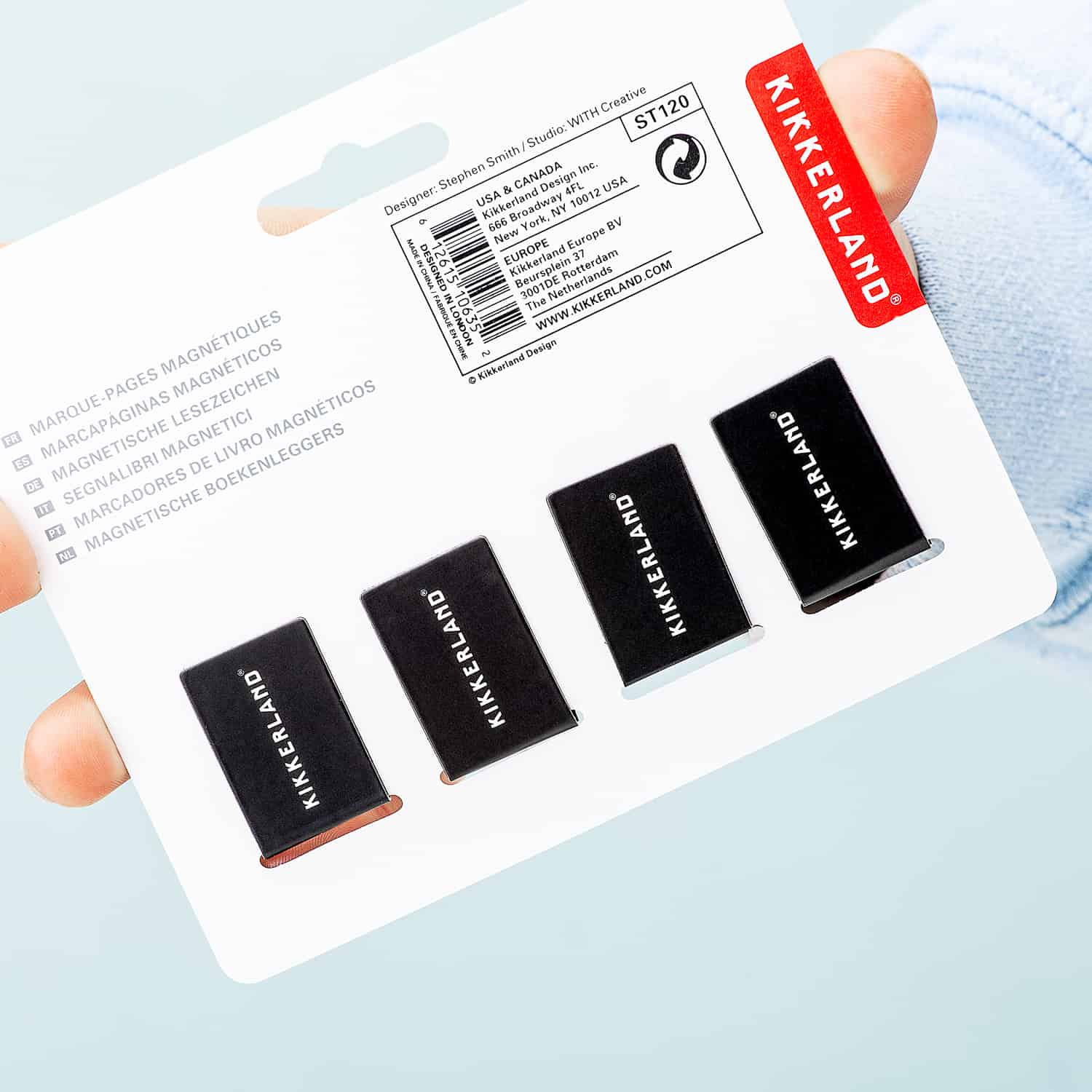 Magnetisches Lesezeichen (4er-Set)