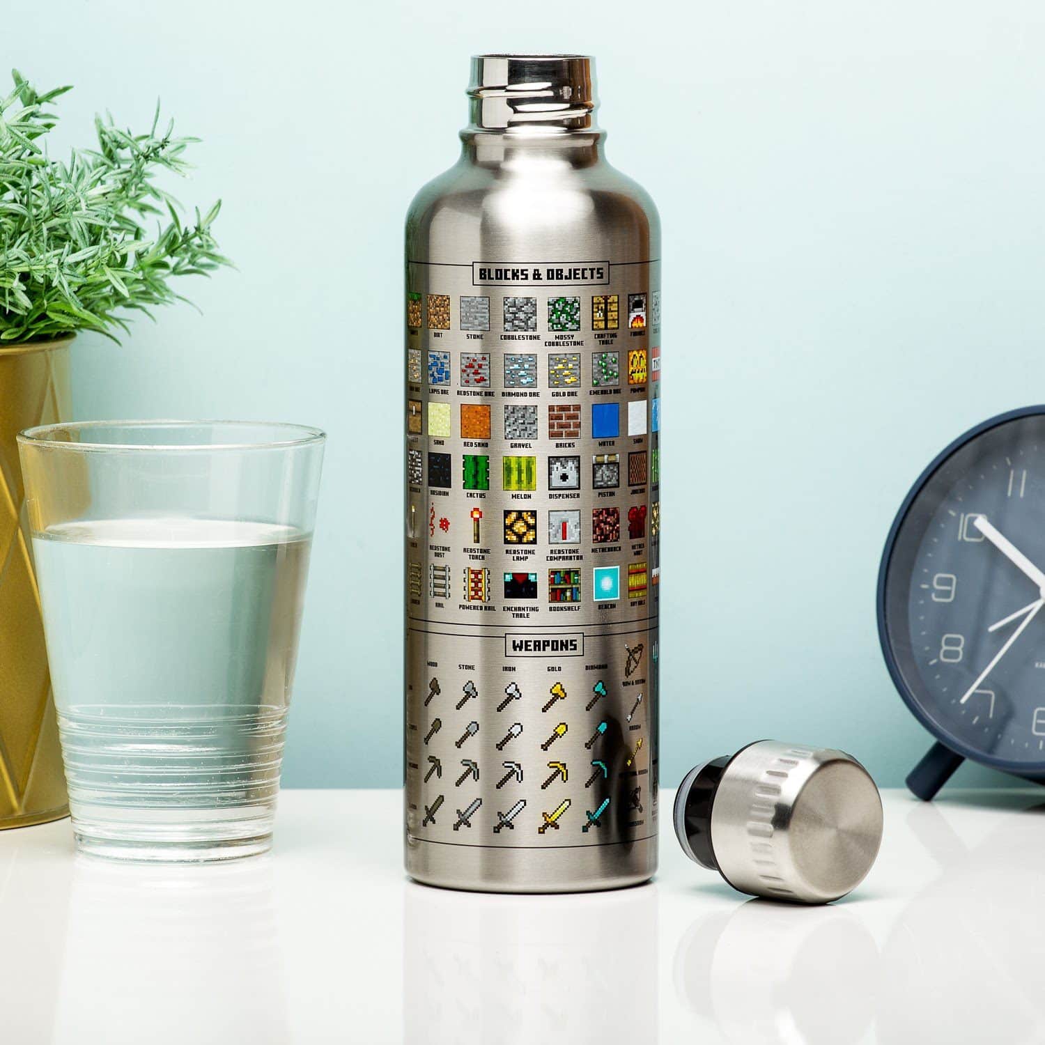 Minecraft Icons Thermosflasche