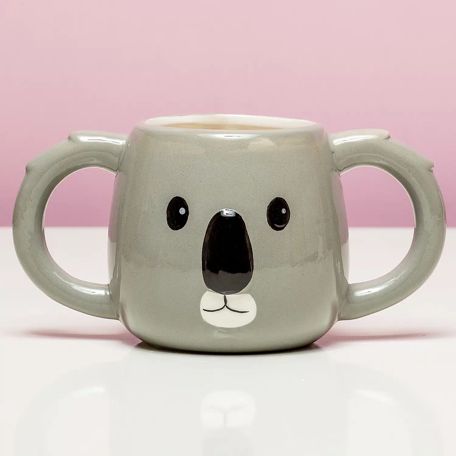 Tierbecher - Koala/grau