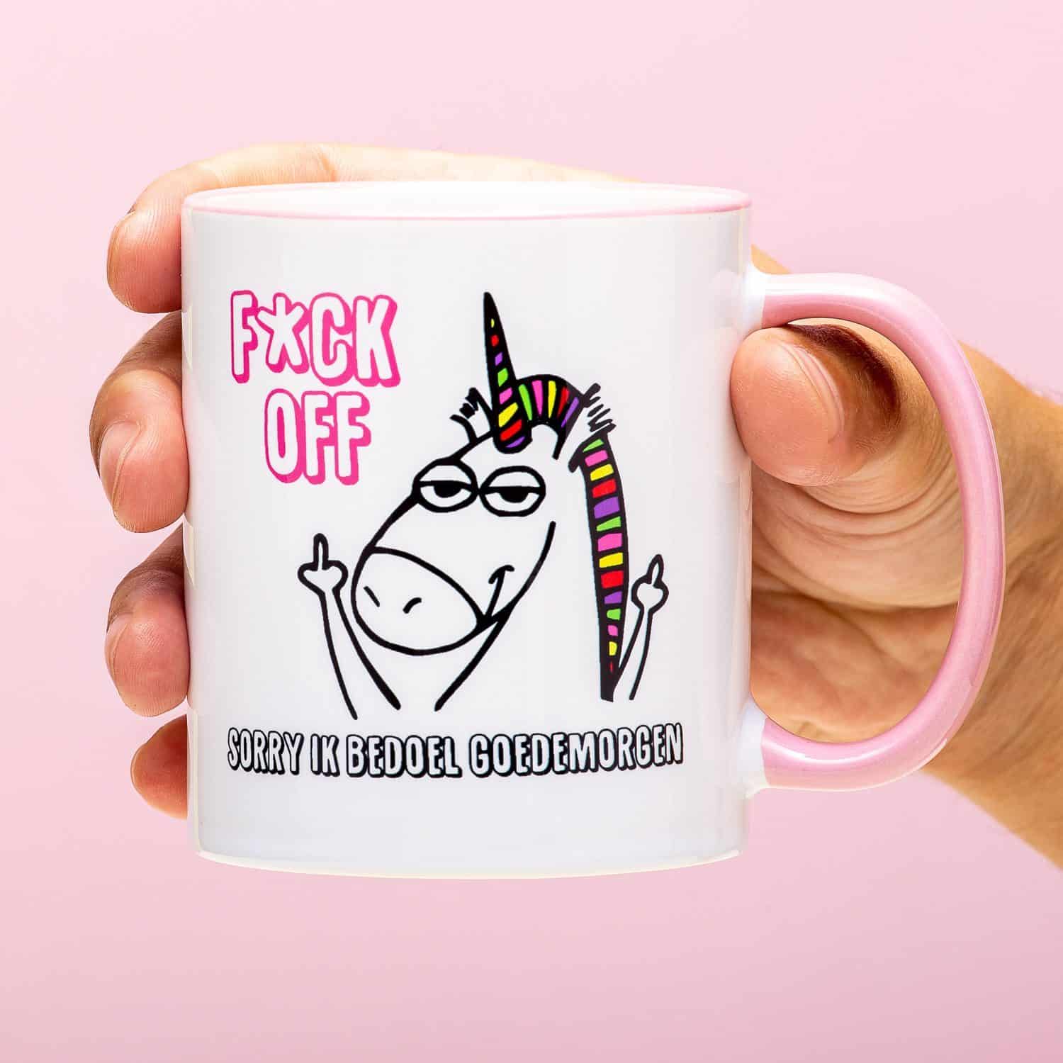 Einhornbecher F*ck Off