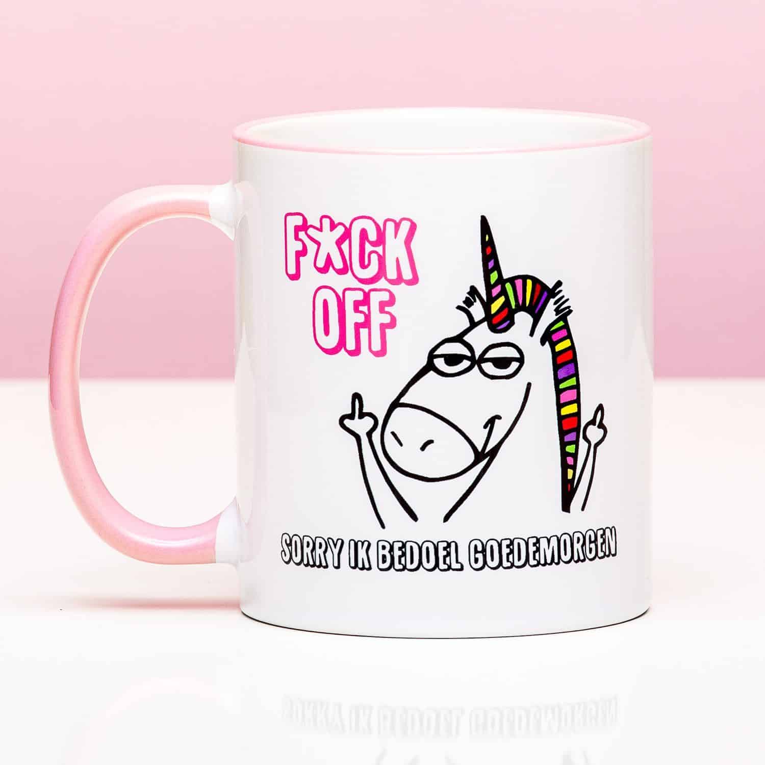 Einhornbecher F*ck Off