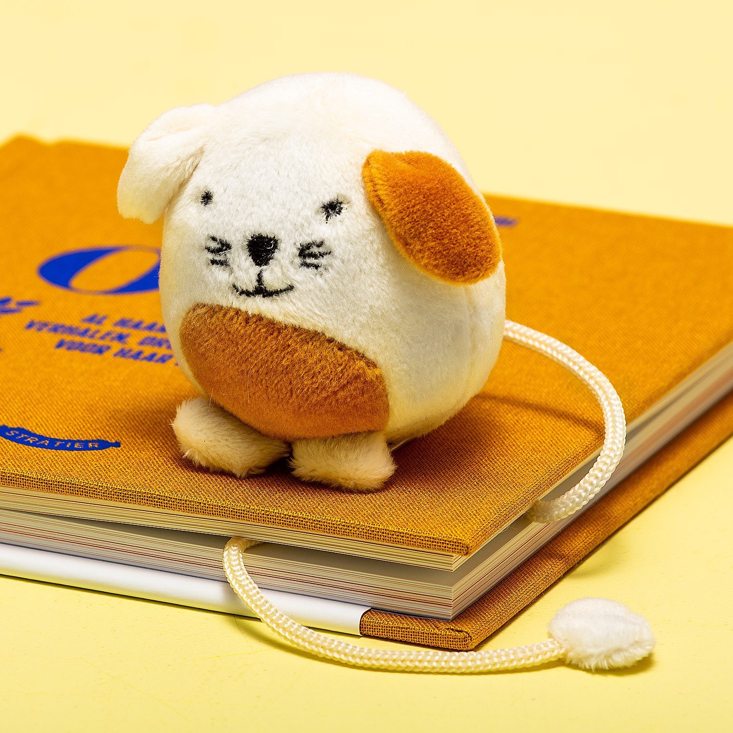 Kuscheliges Lesezeichen - Hund