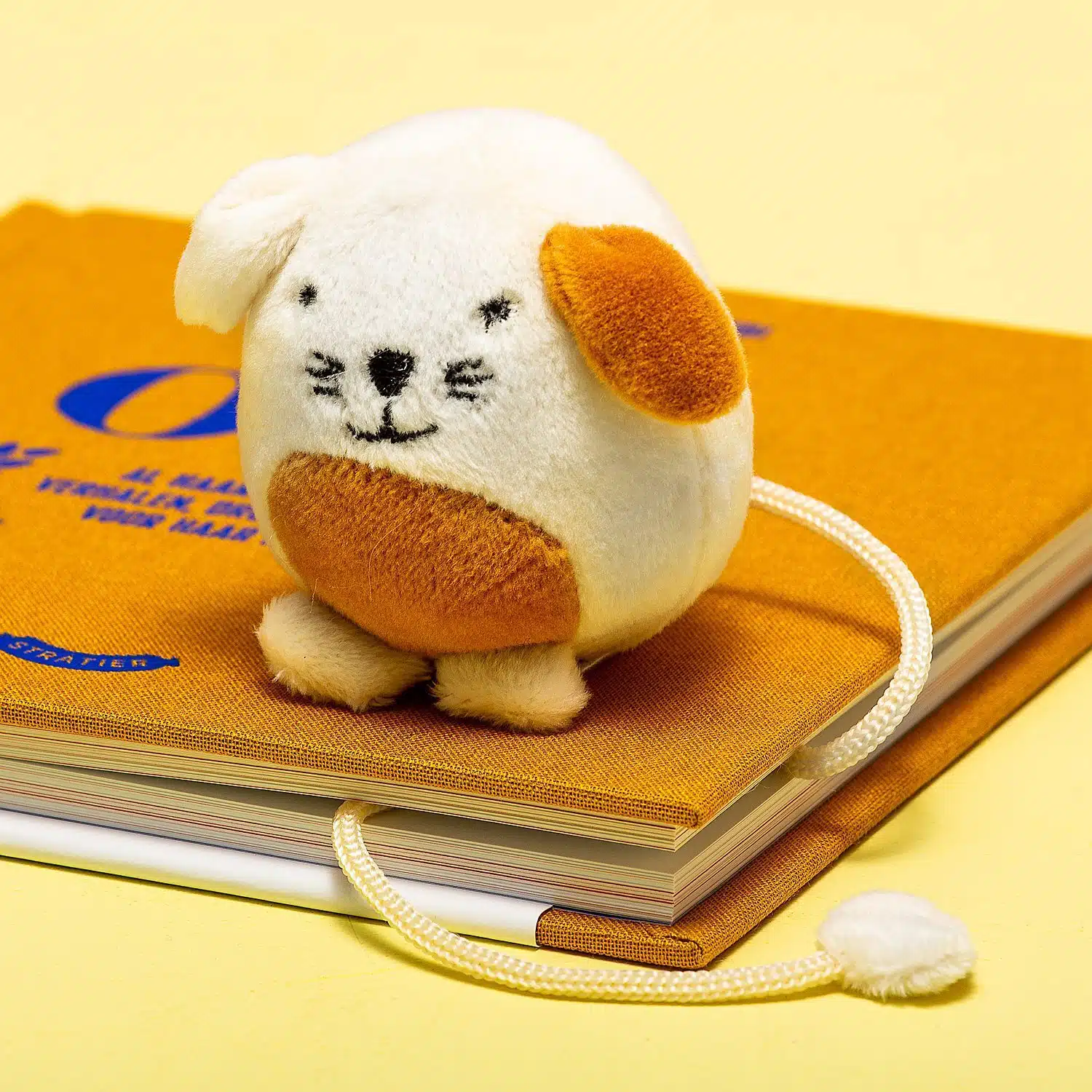 Kuscheliges Lesezeichen - Hund