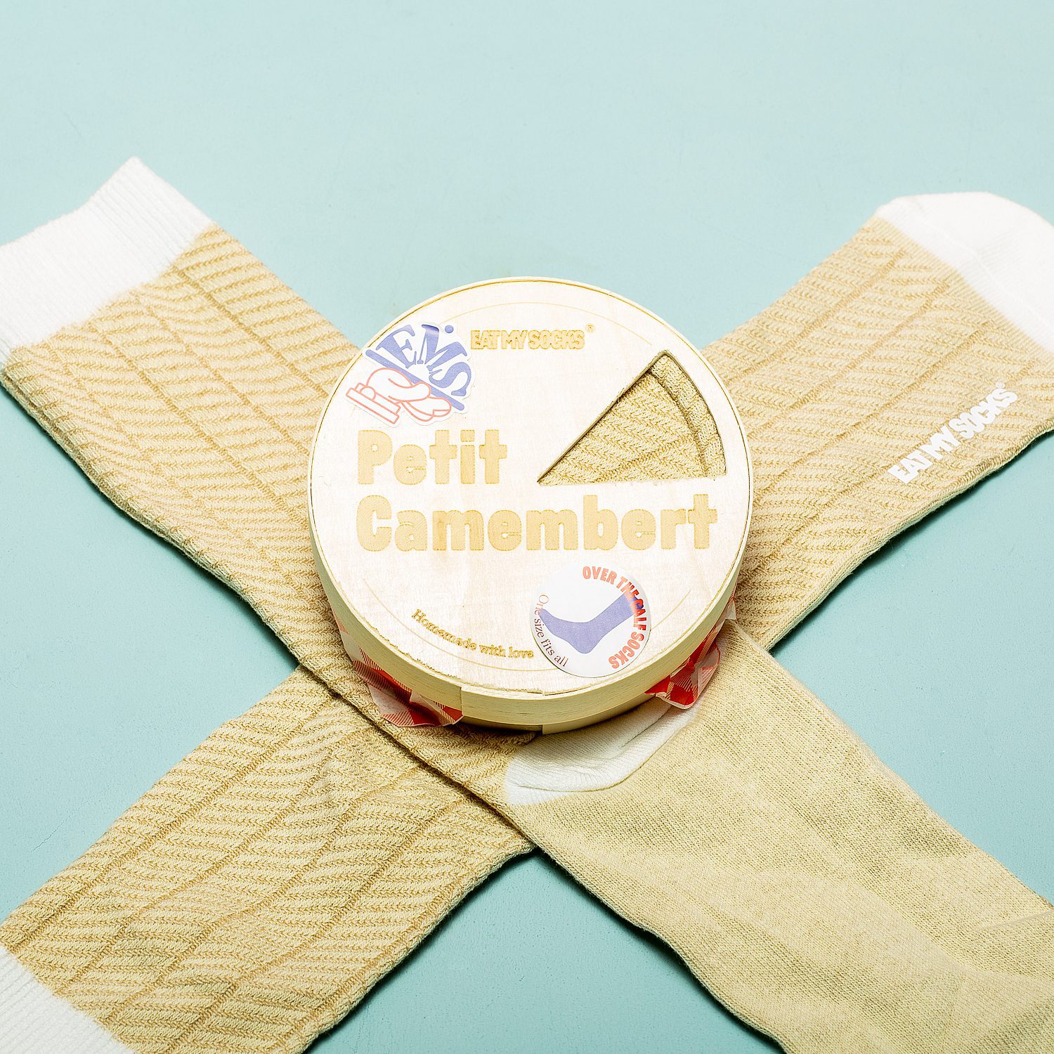 Camembert-Socken