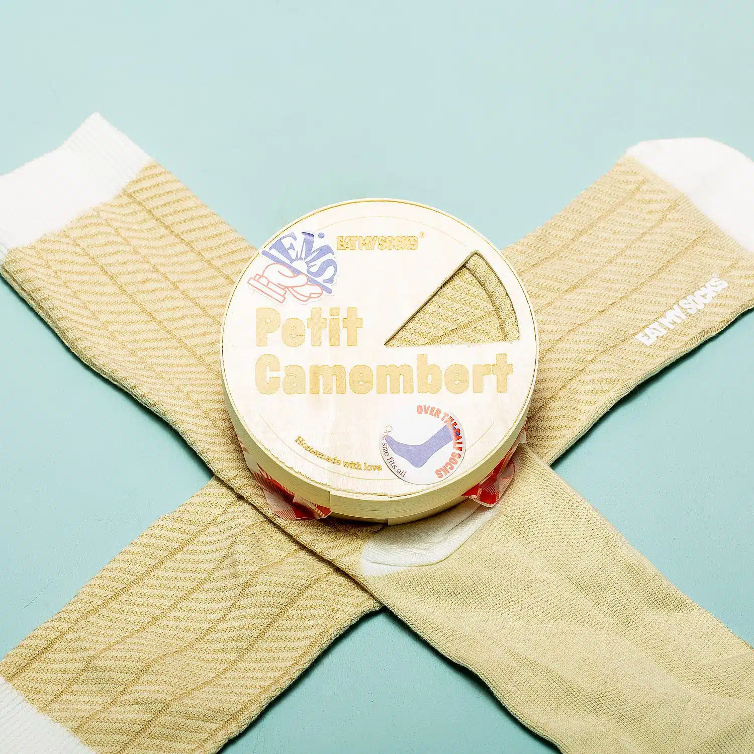 Camembert-Socken