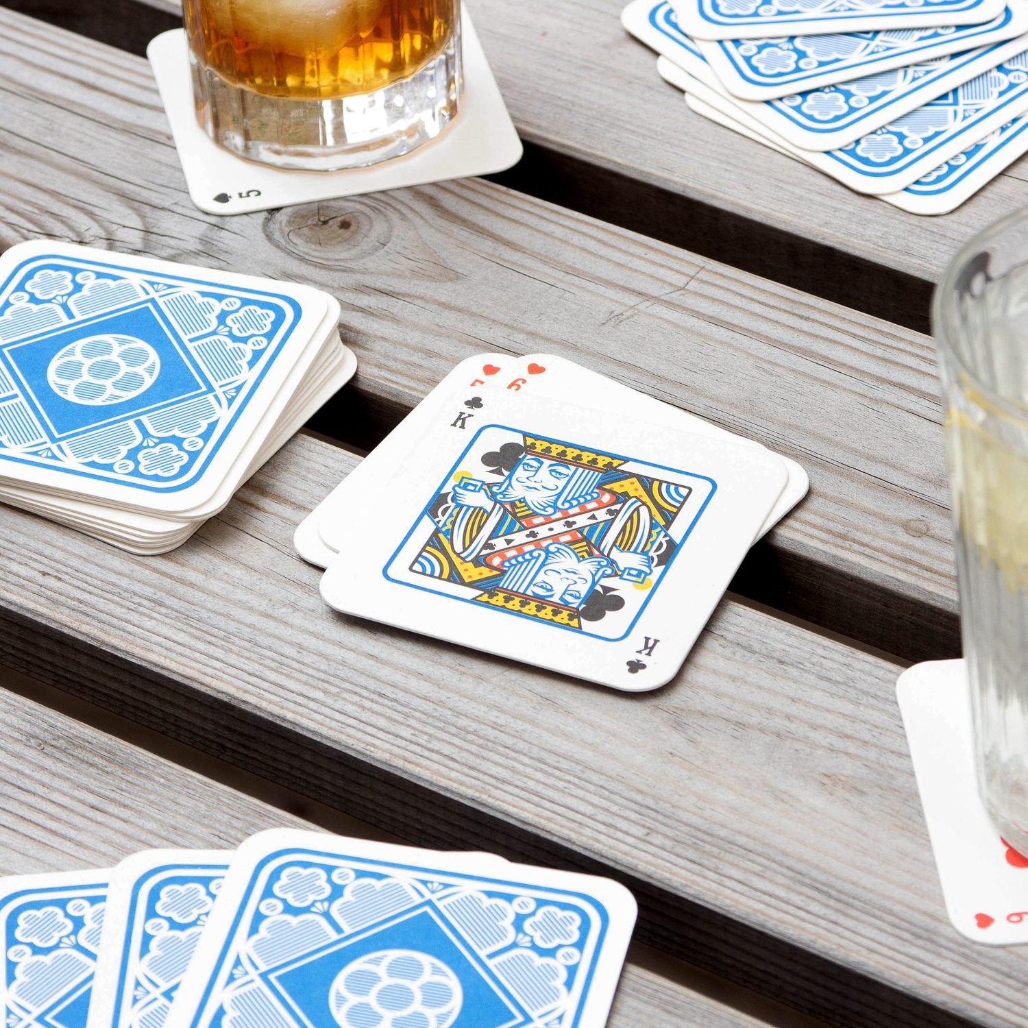 Bierdeckel Spielkarten (Set von 54)