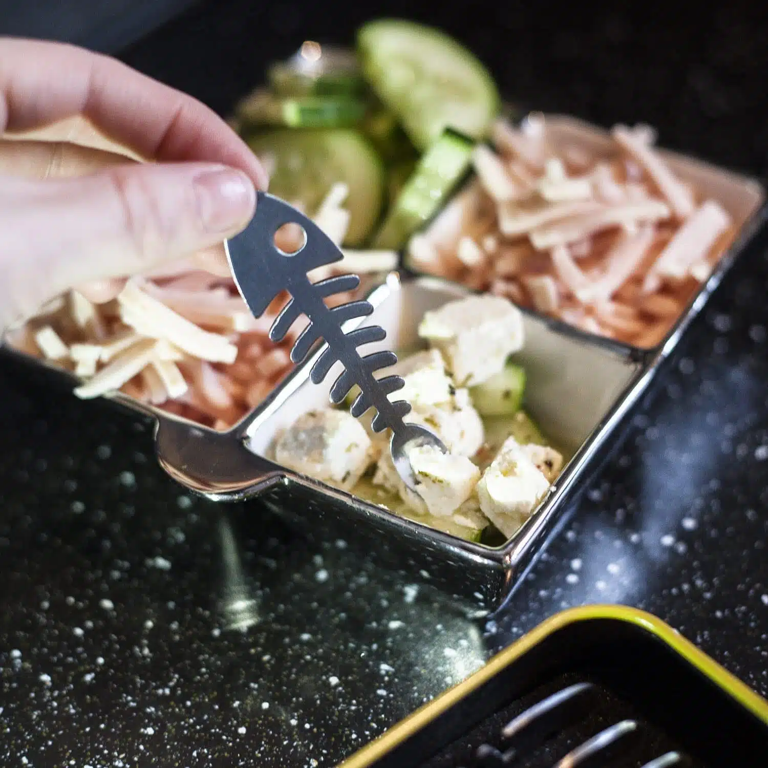 Sardinen Snackgabeln (Set von 6)