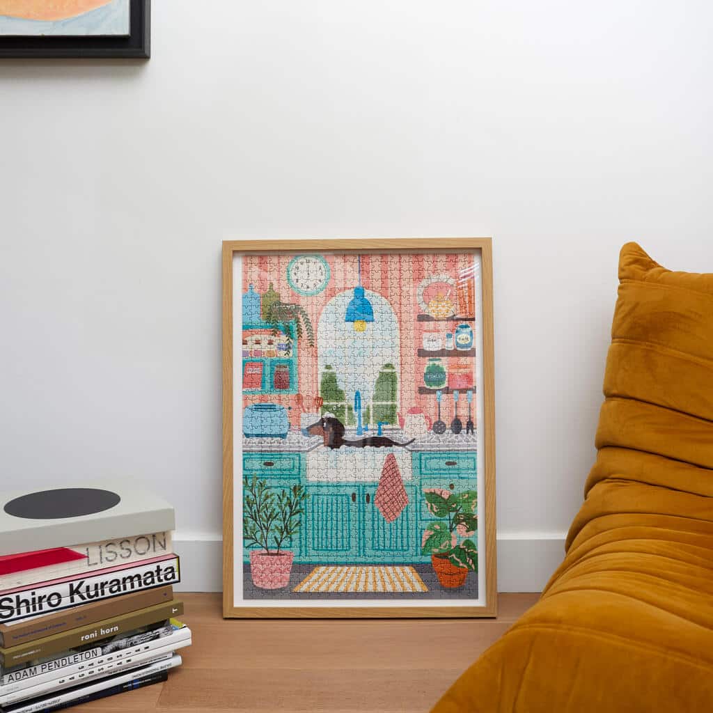 Hundebad Puzzle (1000 Teile)