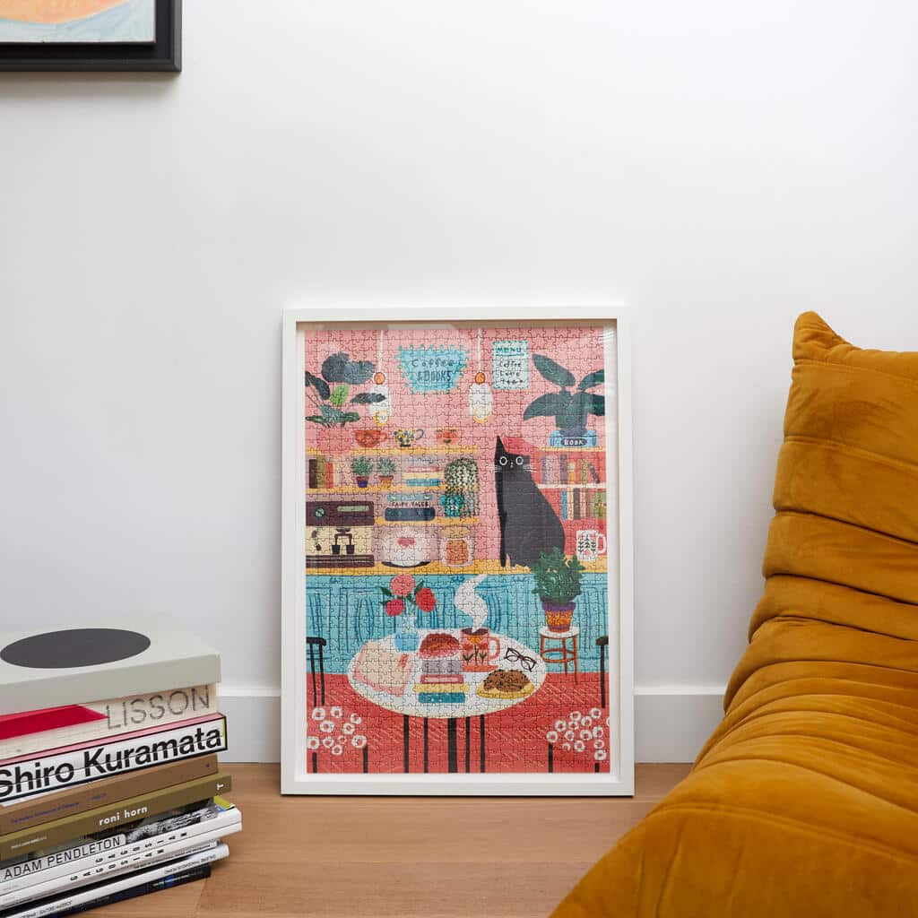 Katzen-Café Puzzle (1000 Teile)