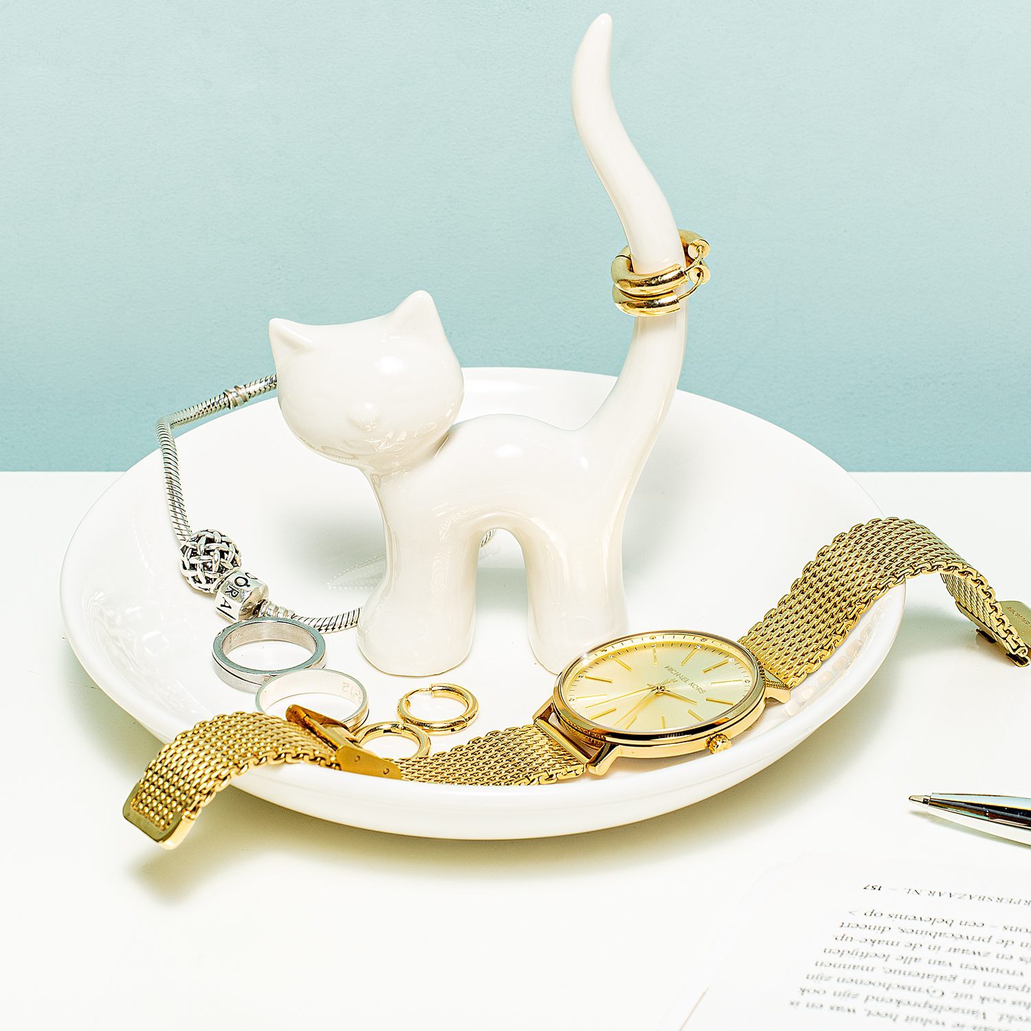 Katzen Schmuckschälchen