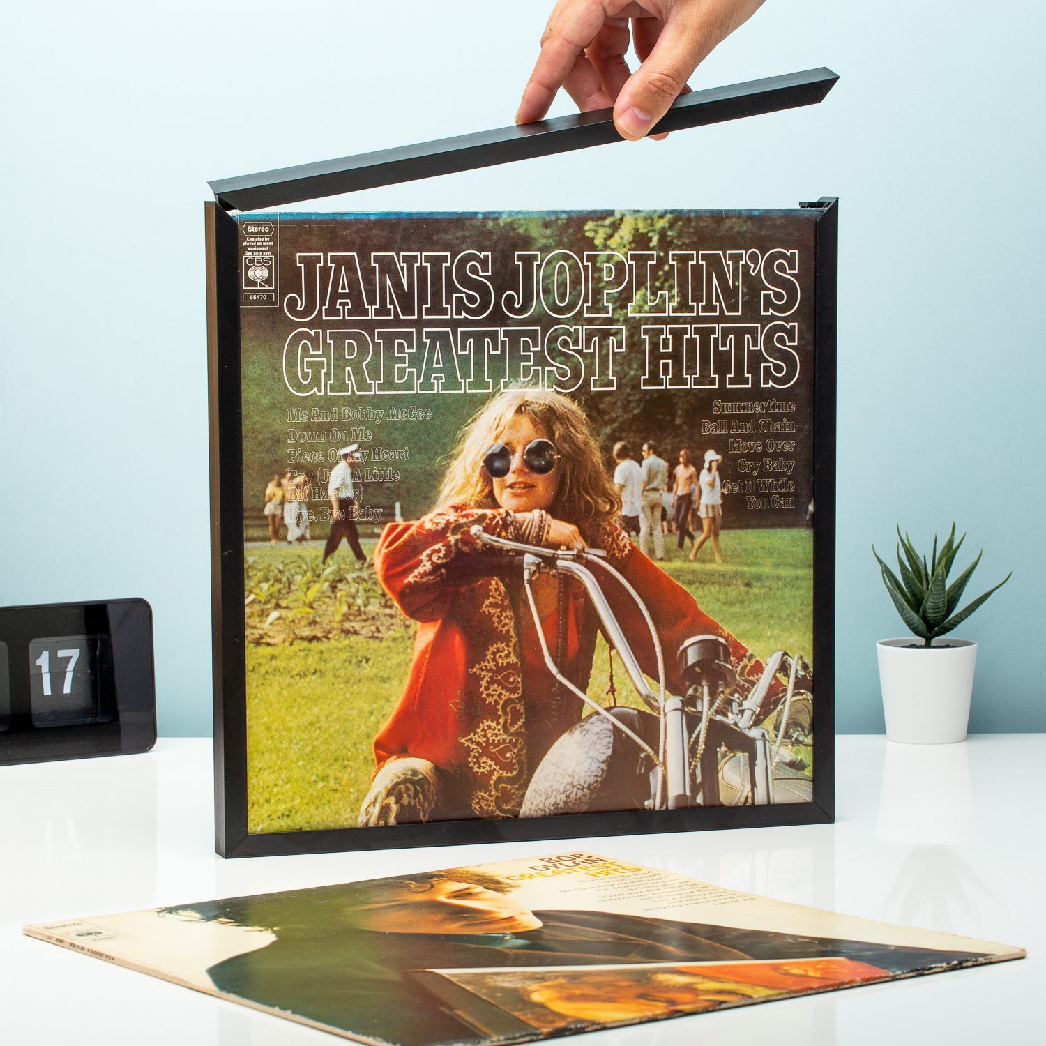 Liste für LP-Hülle