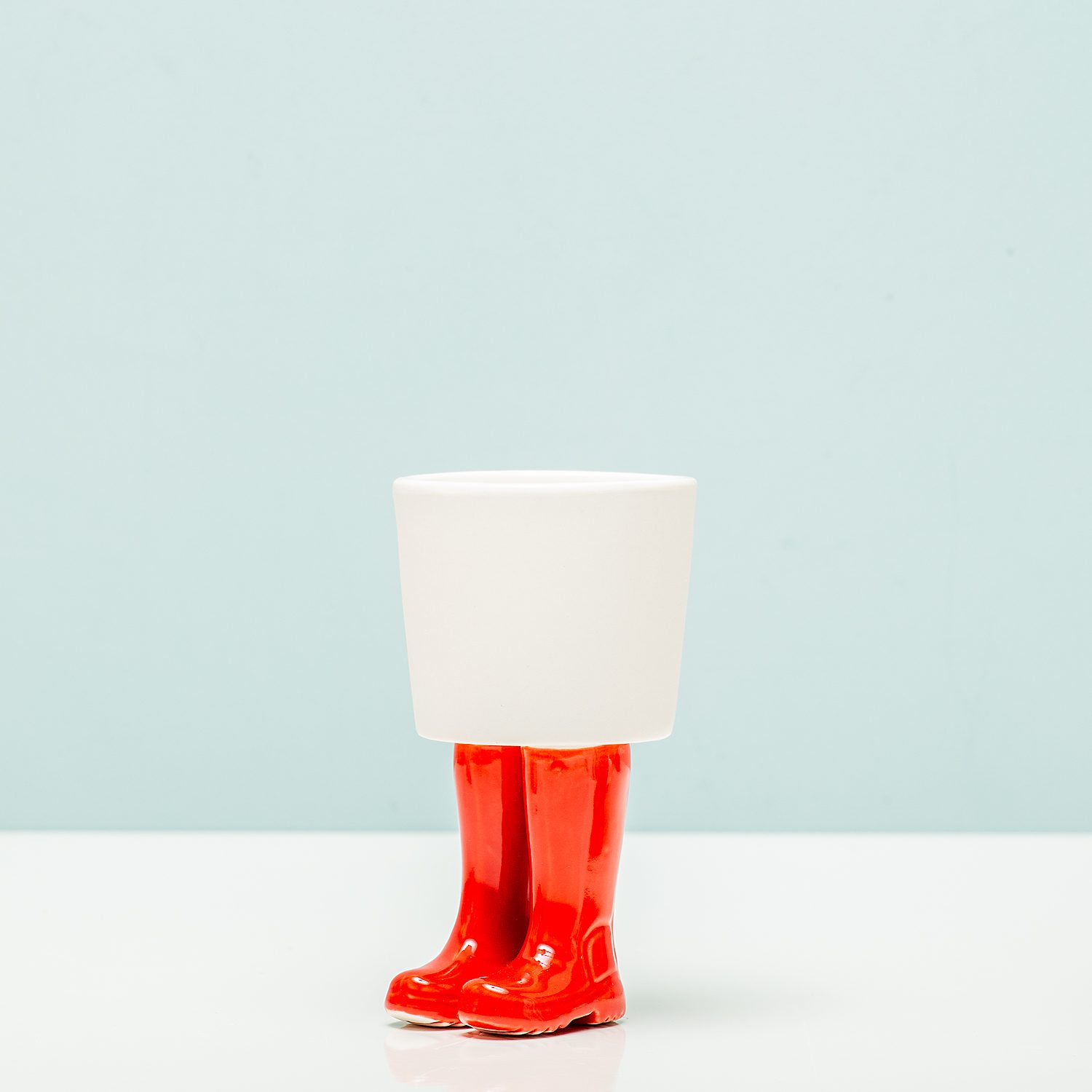 Gummistiefel-Blumentopf