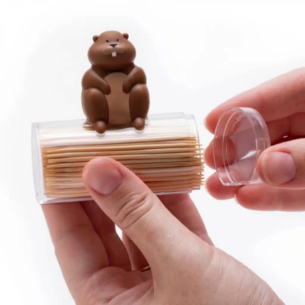 Biber-Cocktailspießhalter