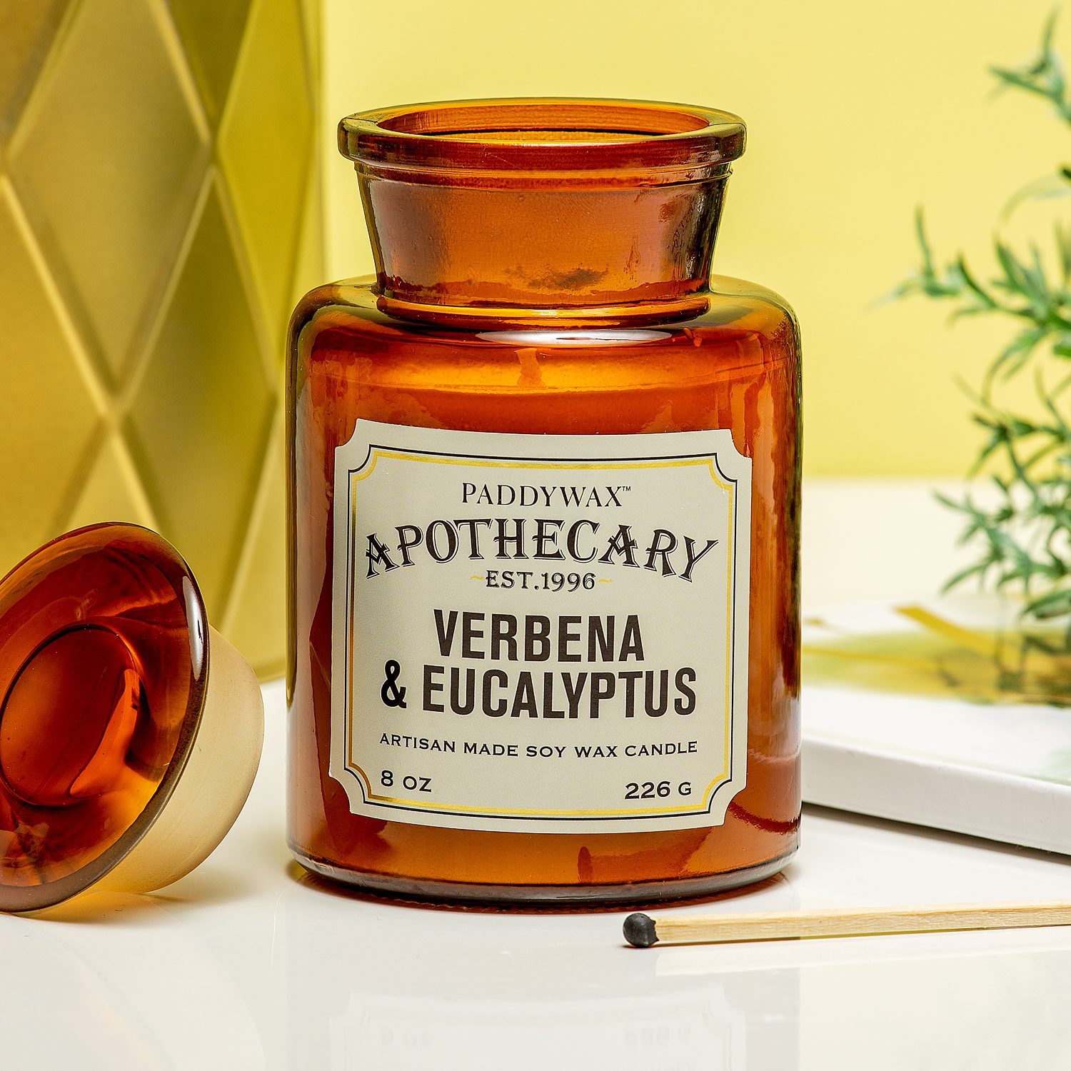 Apothecary Duftkerze - Verbena & Eucalyptus